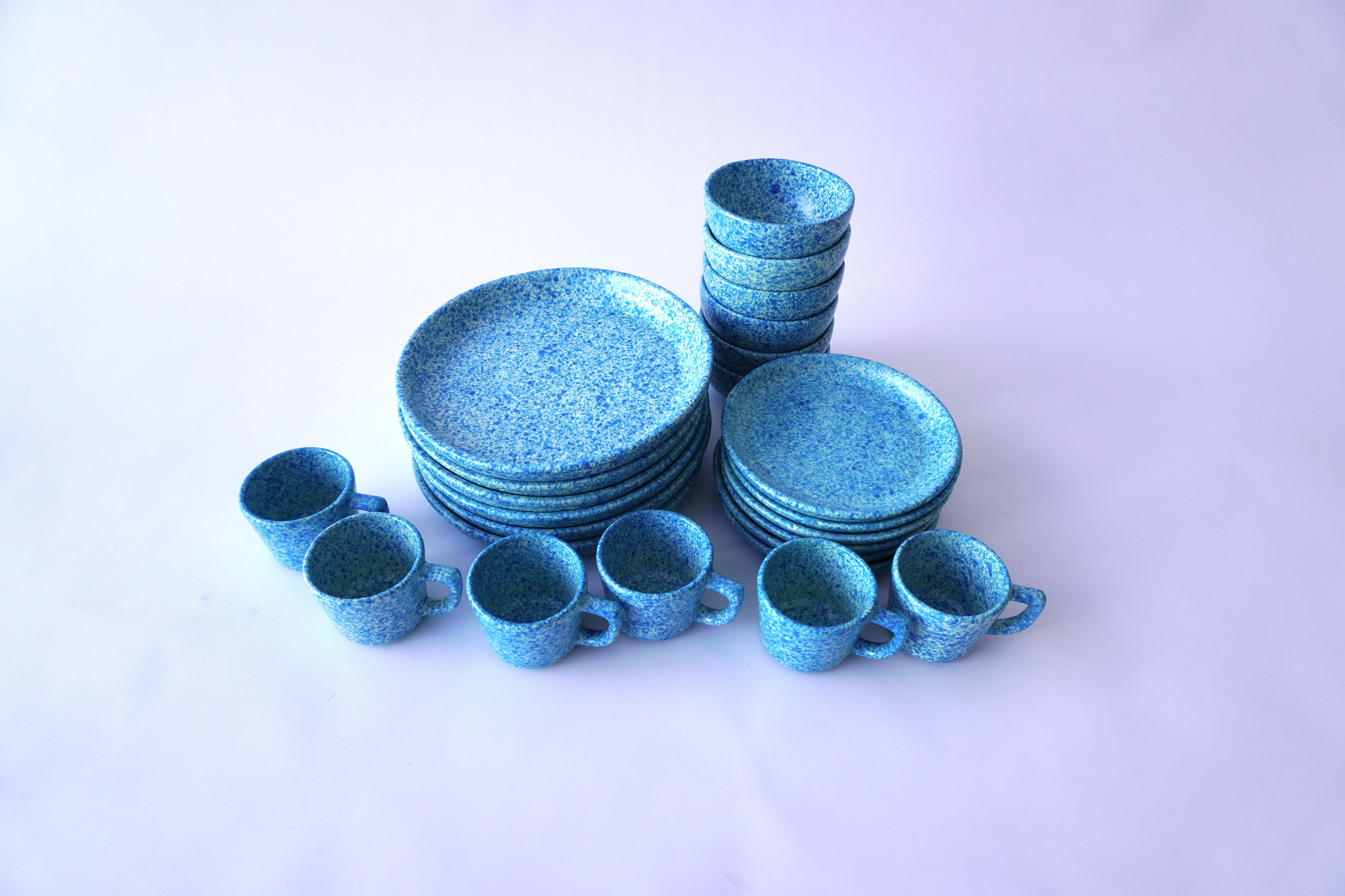 Aqua mate | Set de vajilla línea clásica para 6 personas