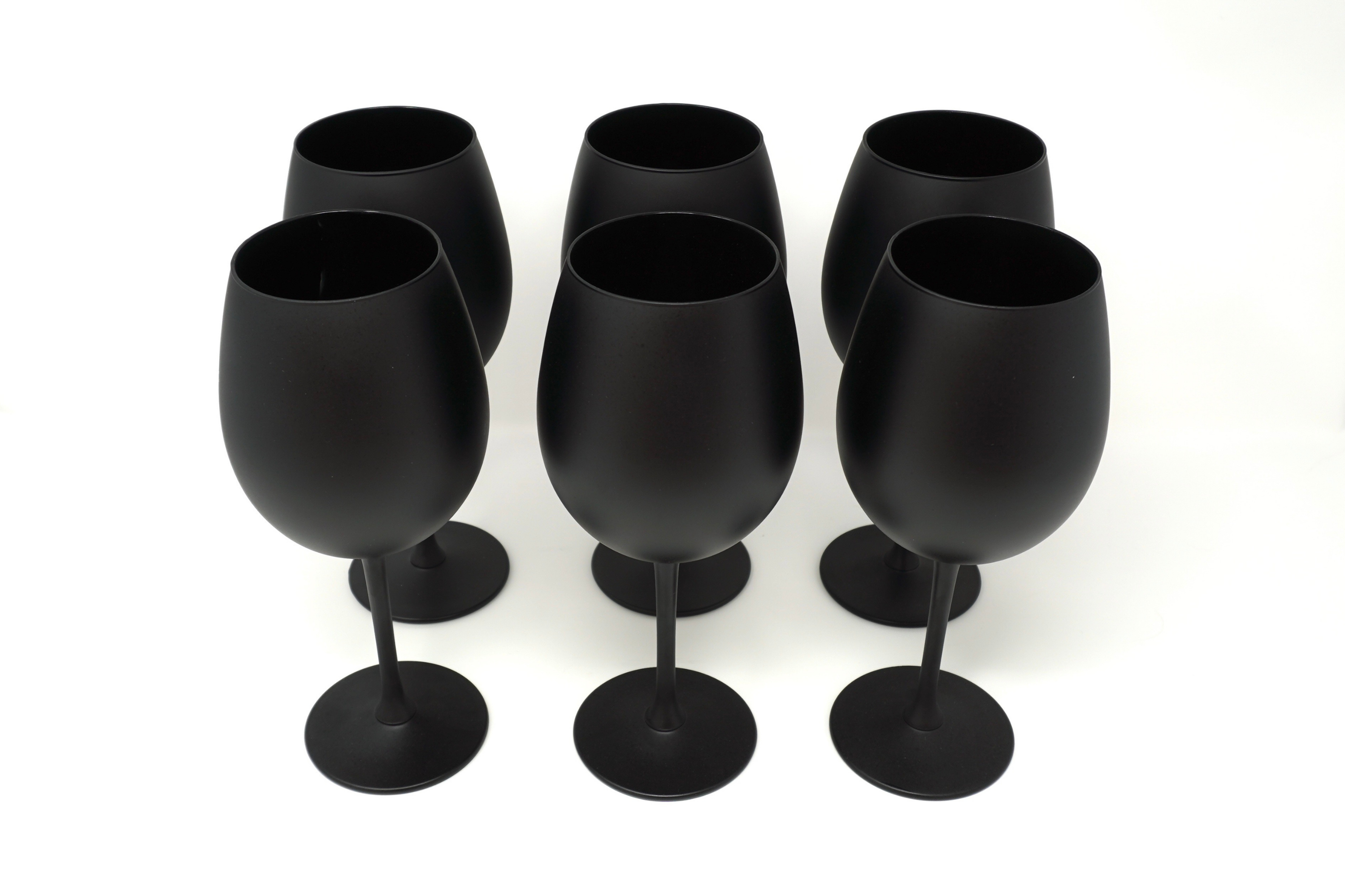 Copas negro mate | Set de 6 piezas