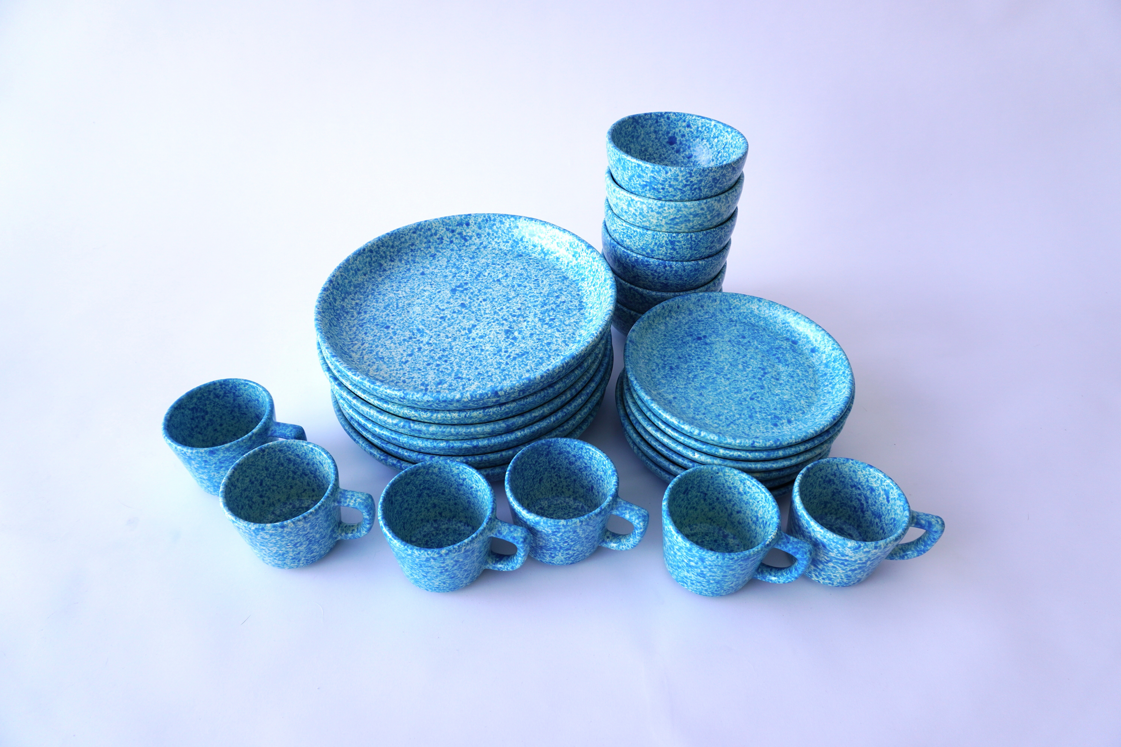 Aqua mate | Set de vajilla línea clásica para 6 personas