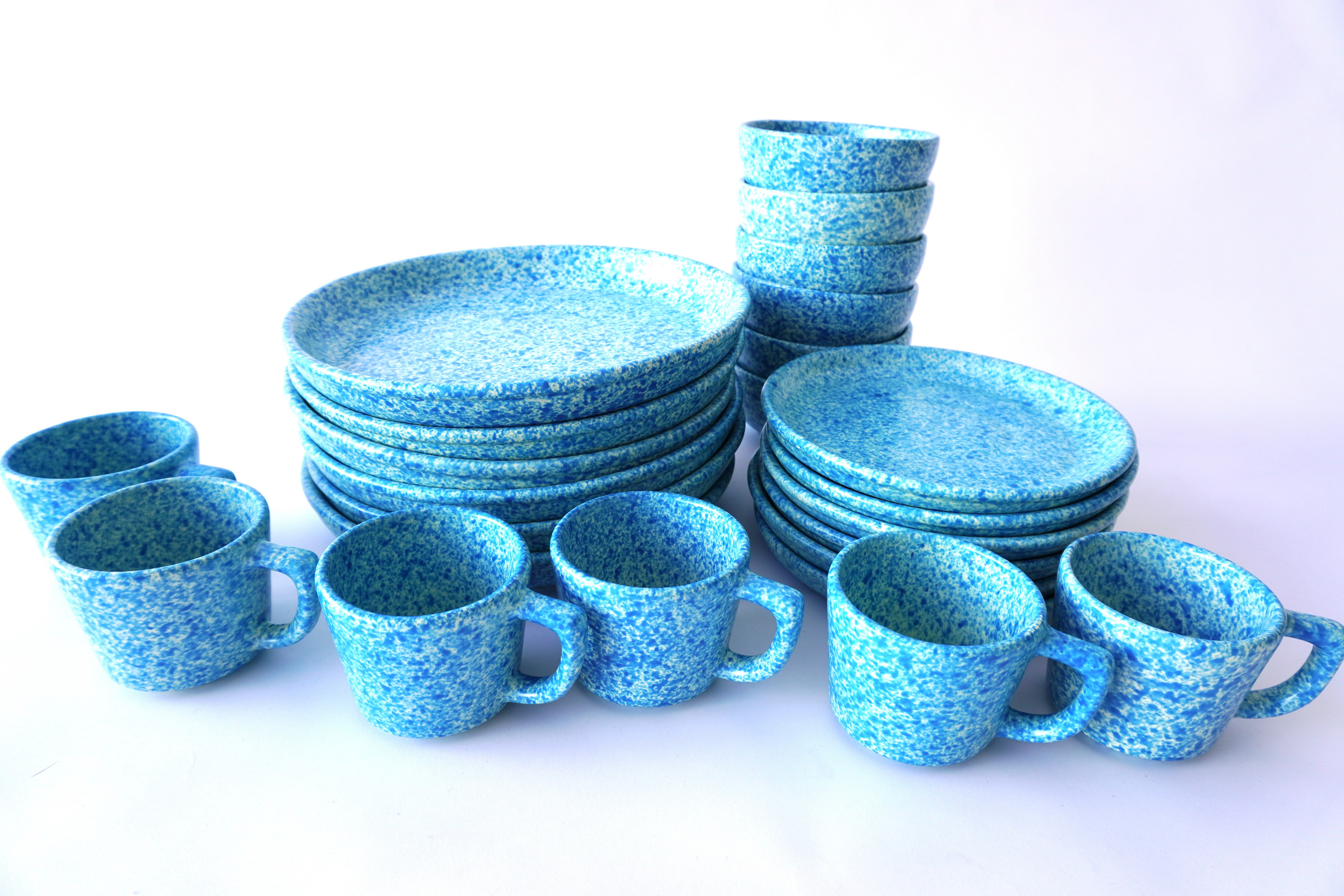 Aqua mate | Set de vajilla línea clásica para 6 personas
