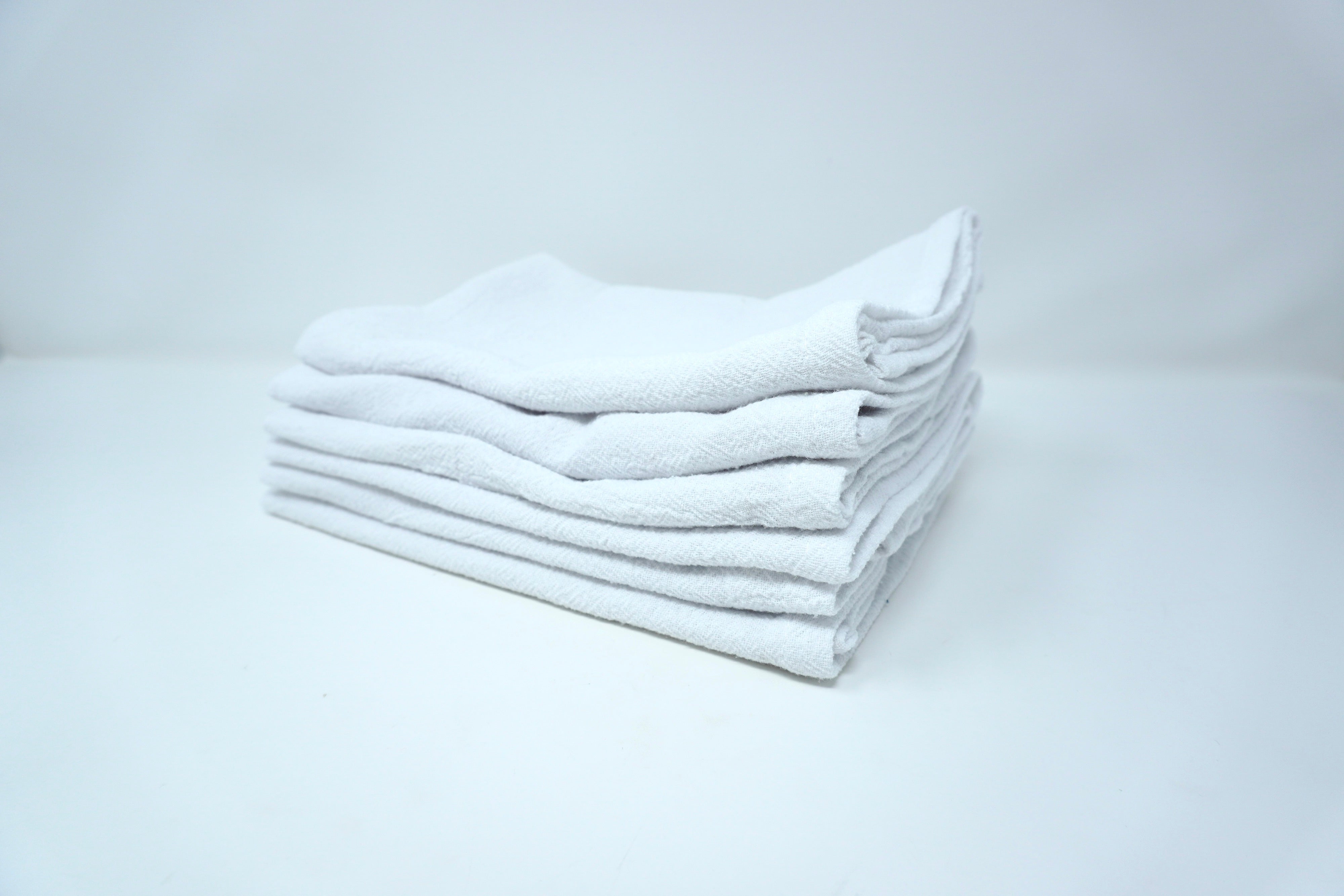 Blanco | Set de 6 servilletas de algodón