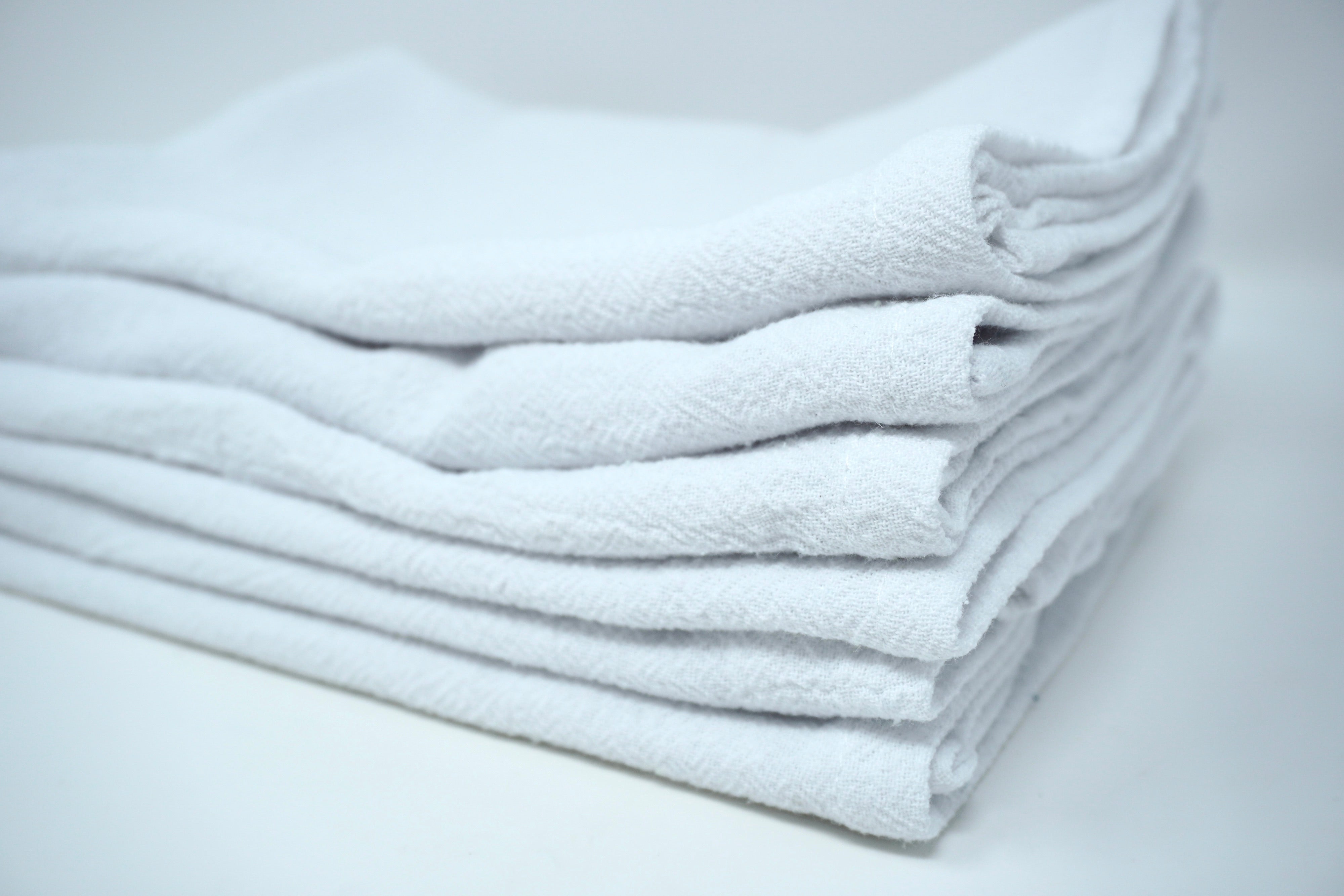 Blanco | Set de 6 servilletas de algodón