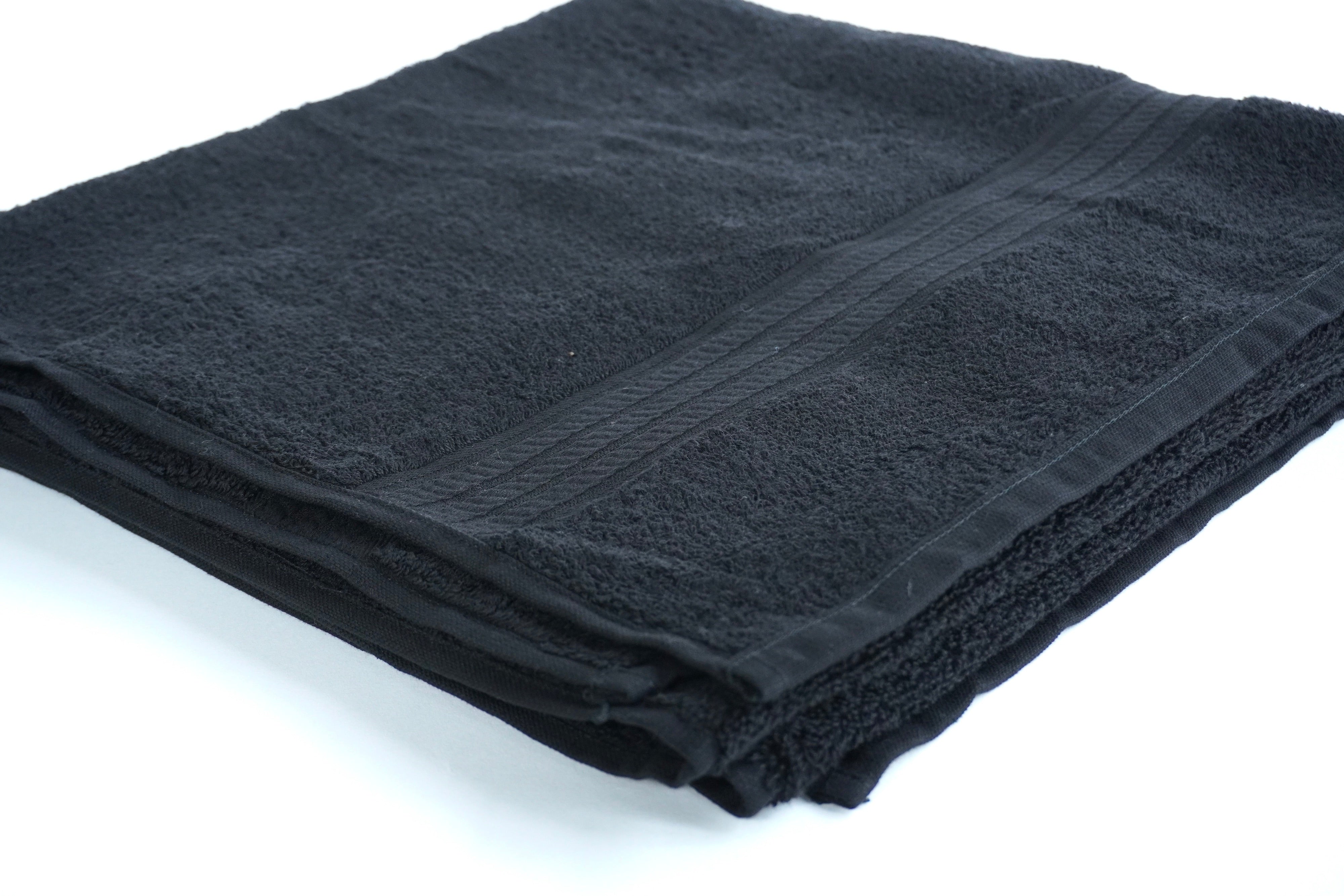 Toalla de Baño Color Negro