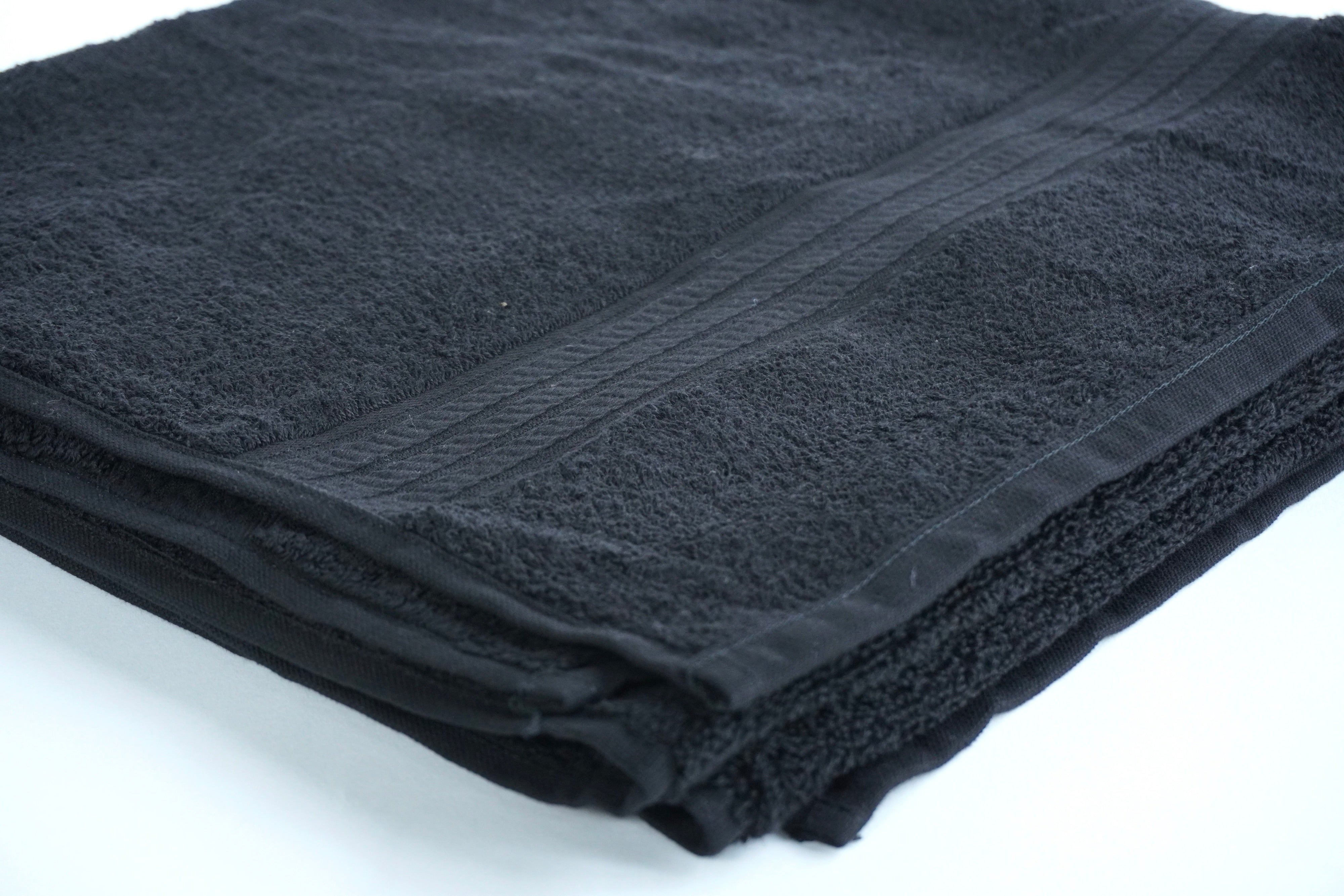 Toalla de Baño Color Negro