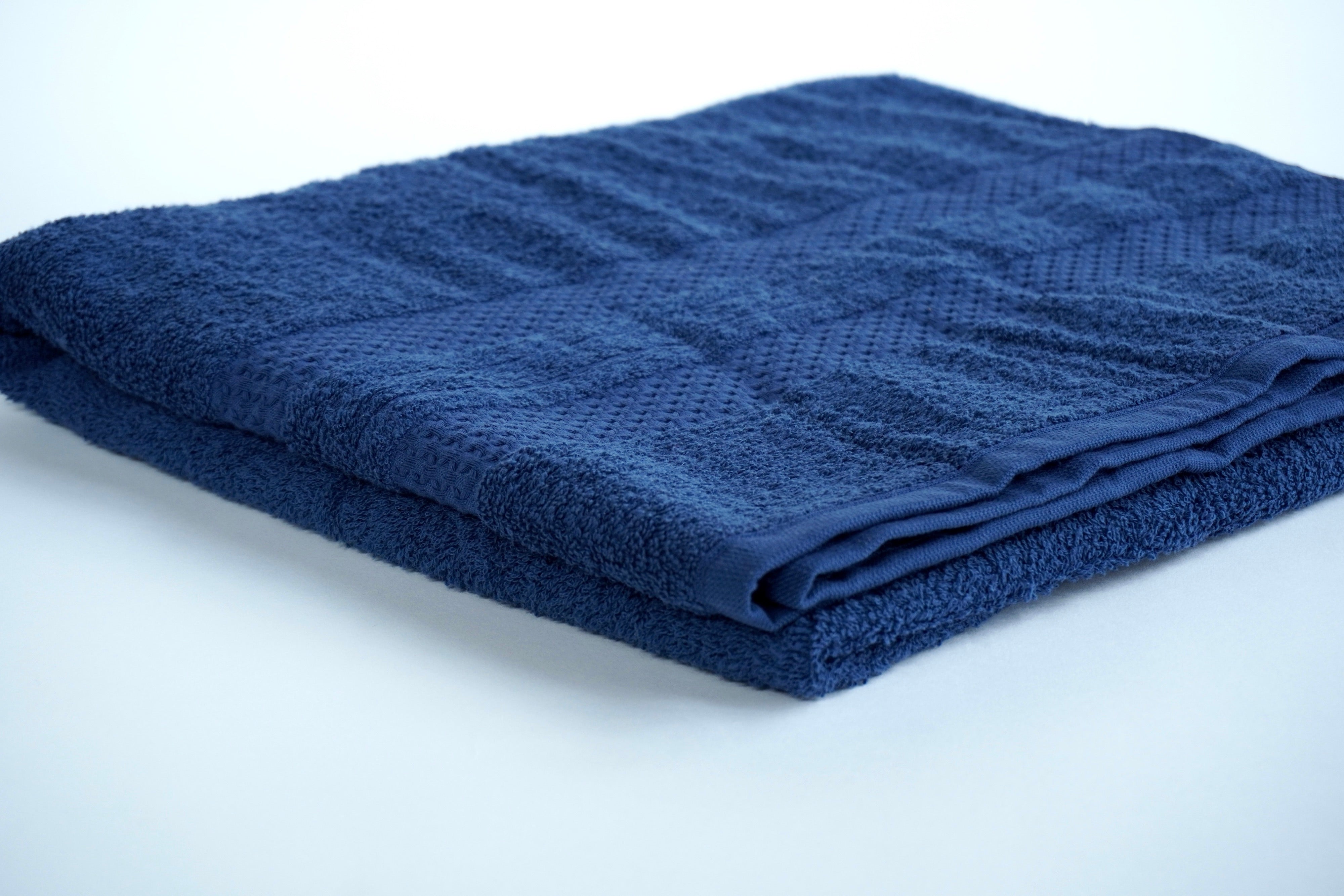 Toalla de Baño Color Azul Almirante