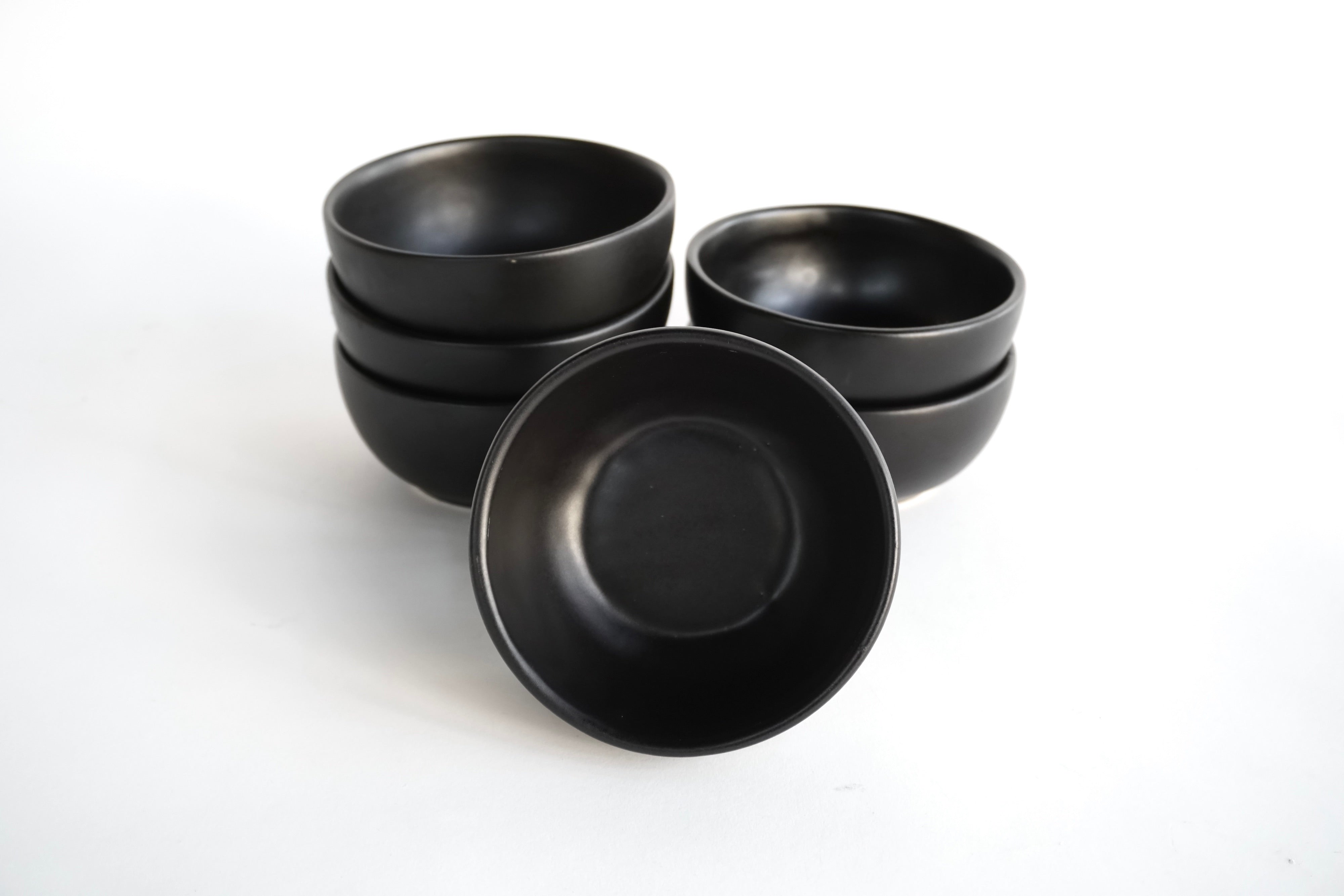 Black Out Set de 6 Bowls Consomeros