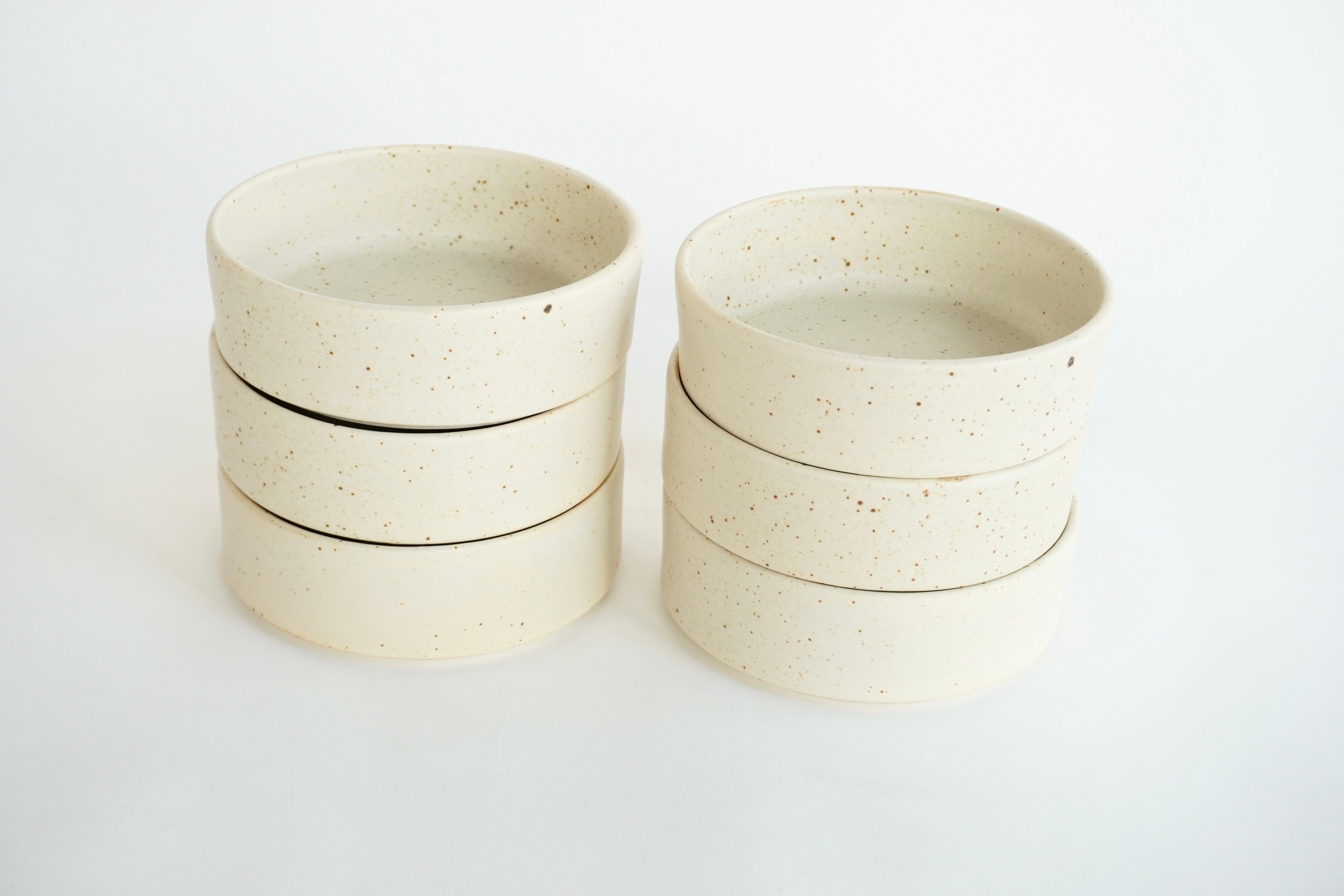 Arena Blanca Set de 6 Bowls Con Pared