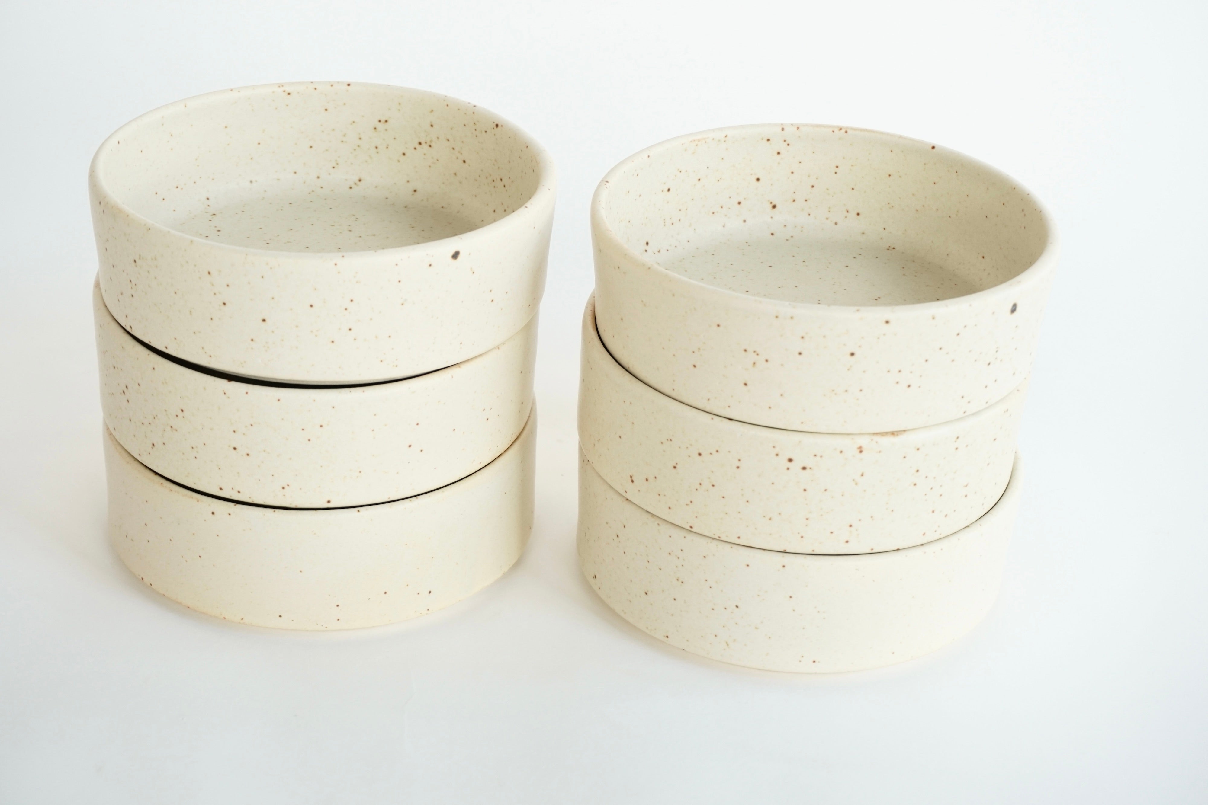 Arena Blanca Set de 6 Bowls Con Pared