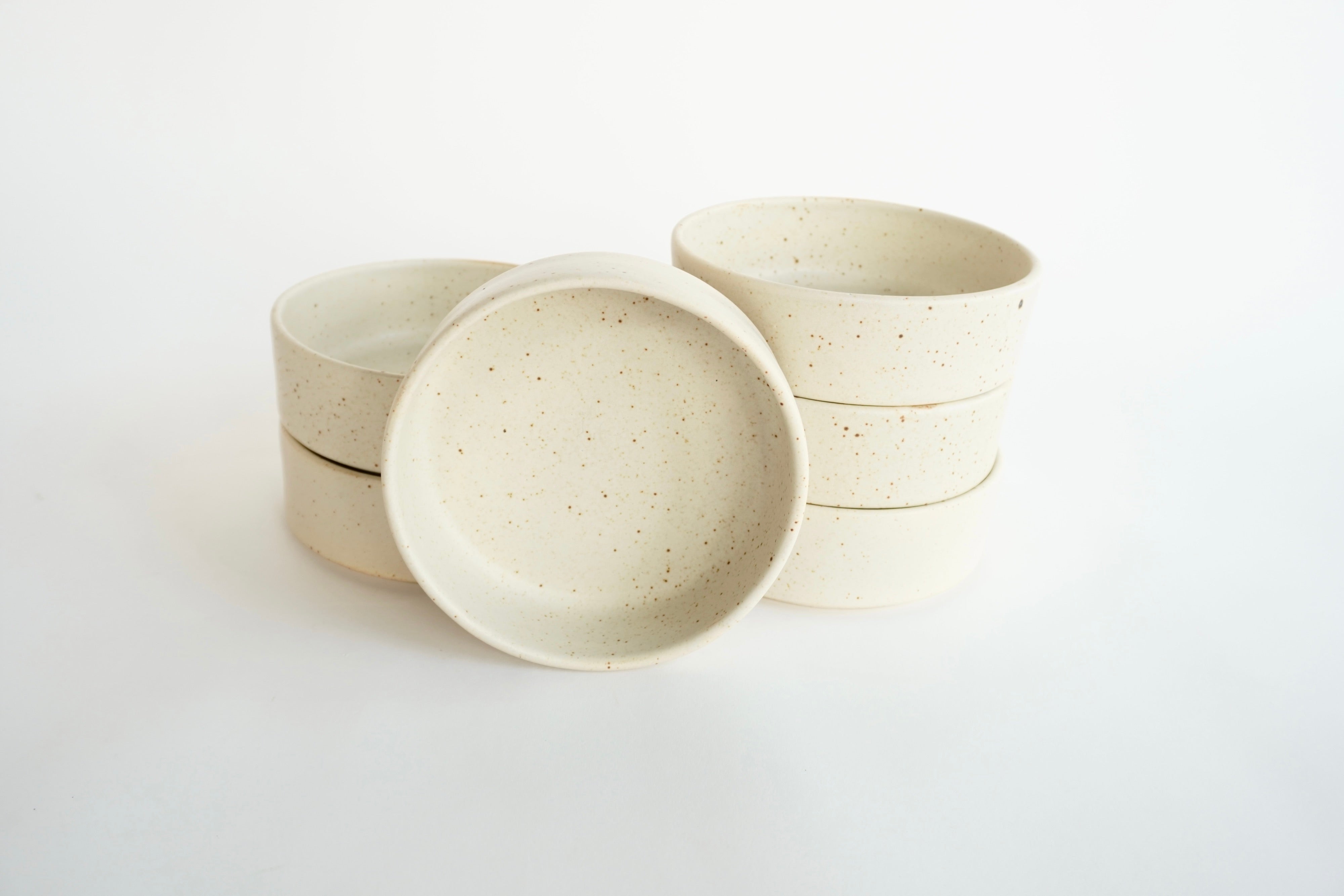 Arena Blanca Set de 6 Bowls Con Pared