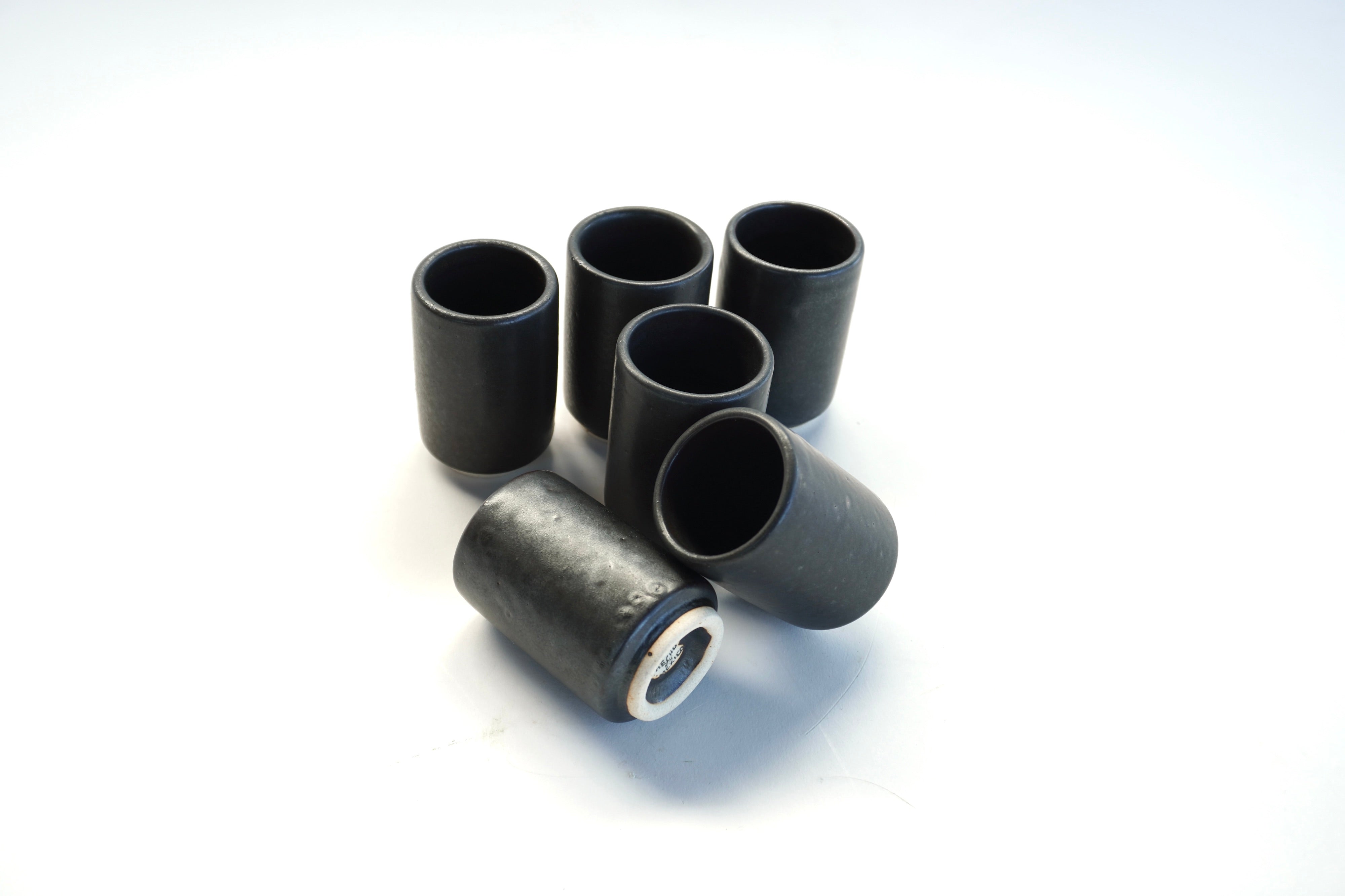 Set de 6 Tequileros de 2.5 oz Piedra Negra