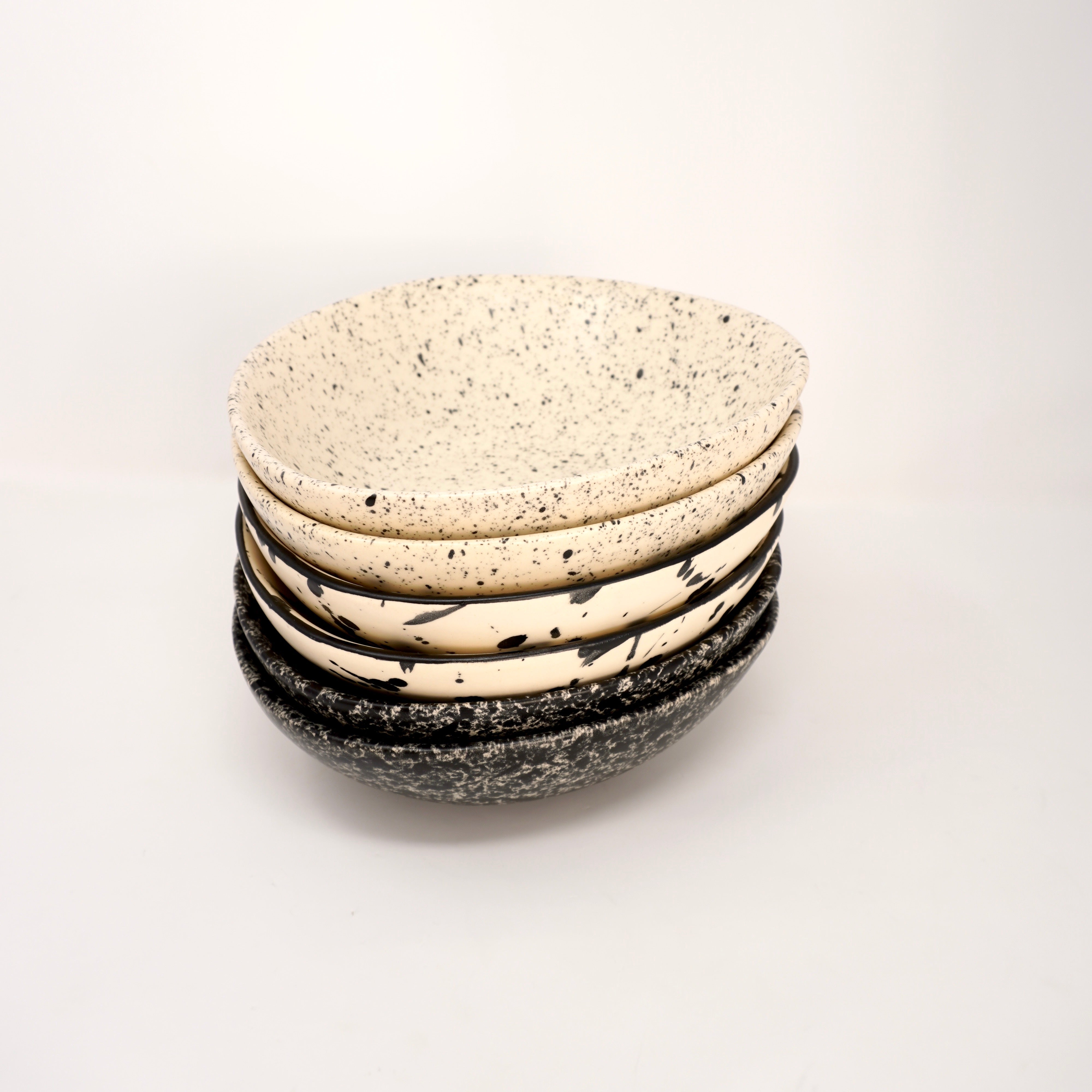 Mixto Set de 6 Bowls Irregulares