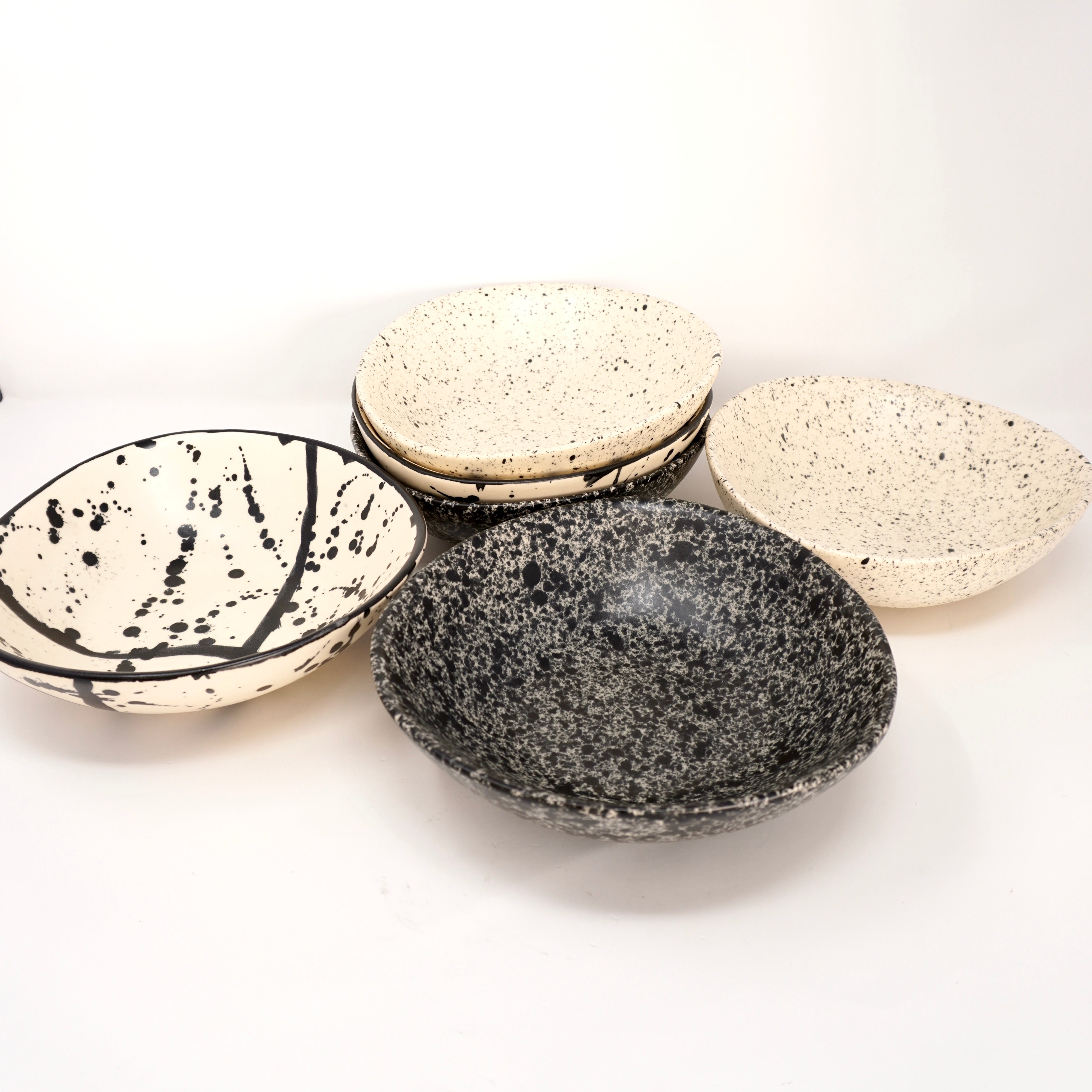 Mixto Set de 6 Bowls Irregulares