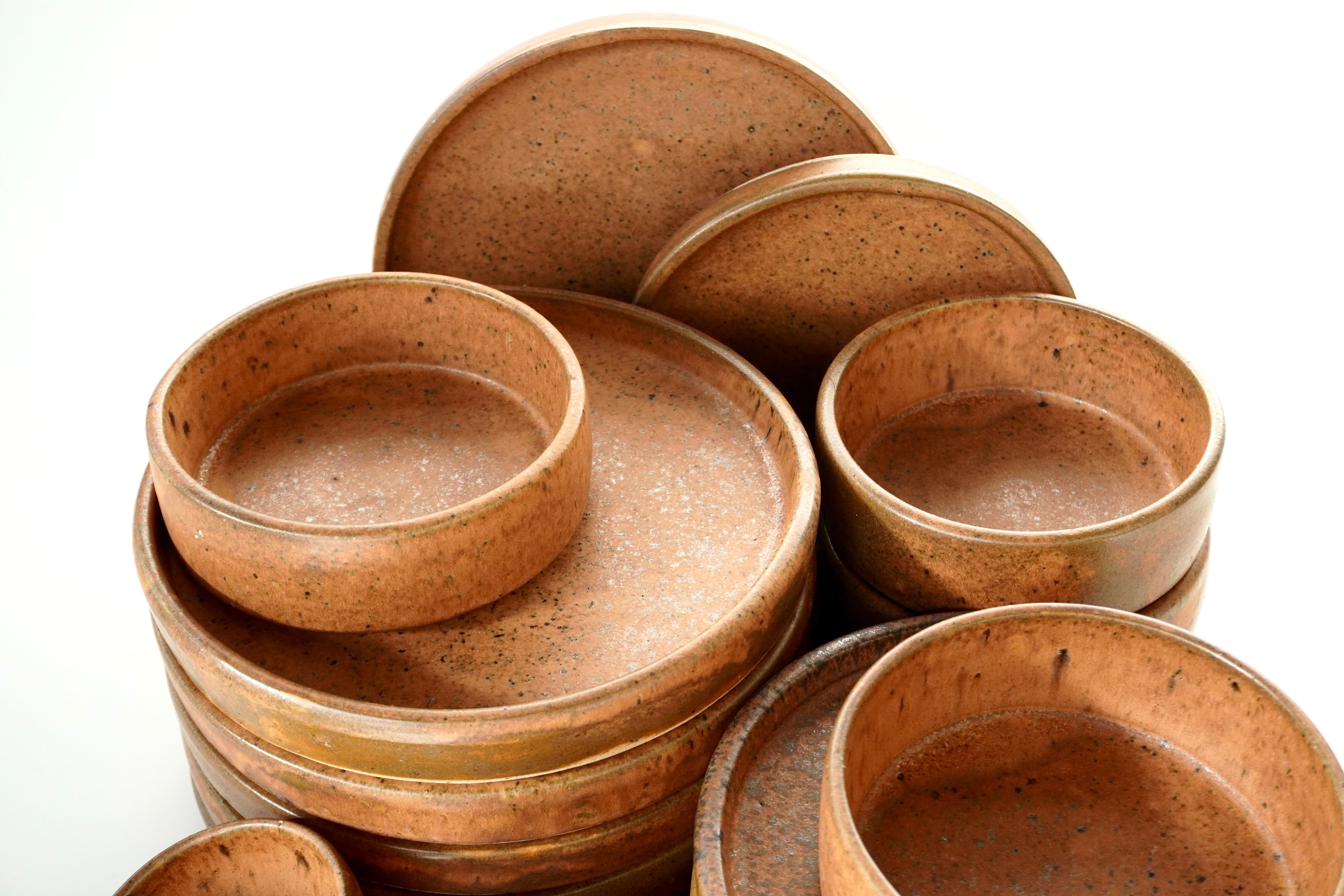 Terracota ancestral | Set de vajilla línea ancestral 24 piezas para 6 personas