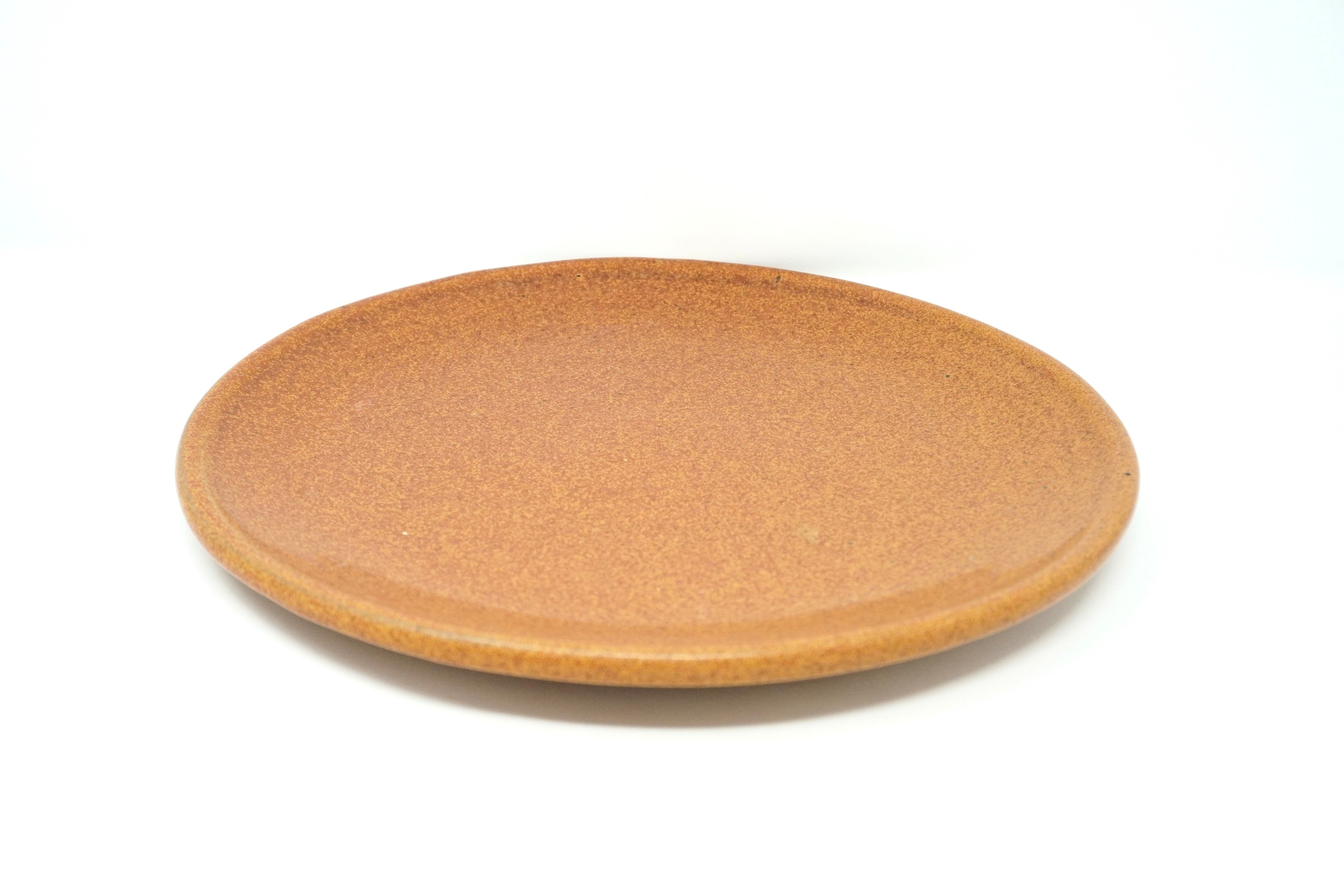 Ladrillo | Plato trinche plano Ø 26 cm línea rústica