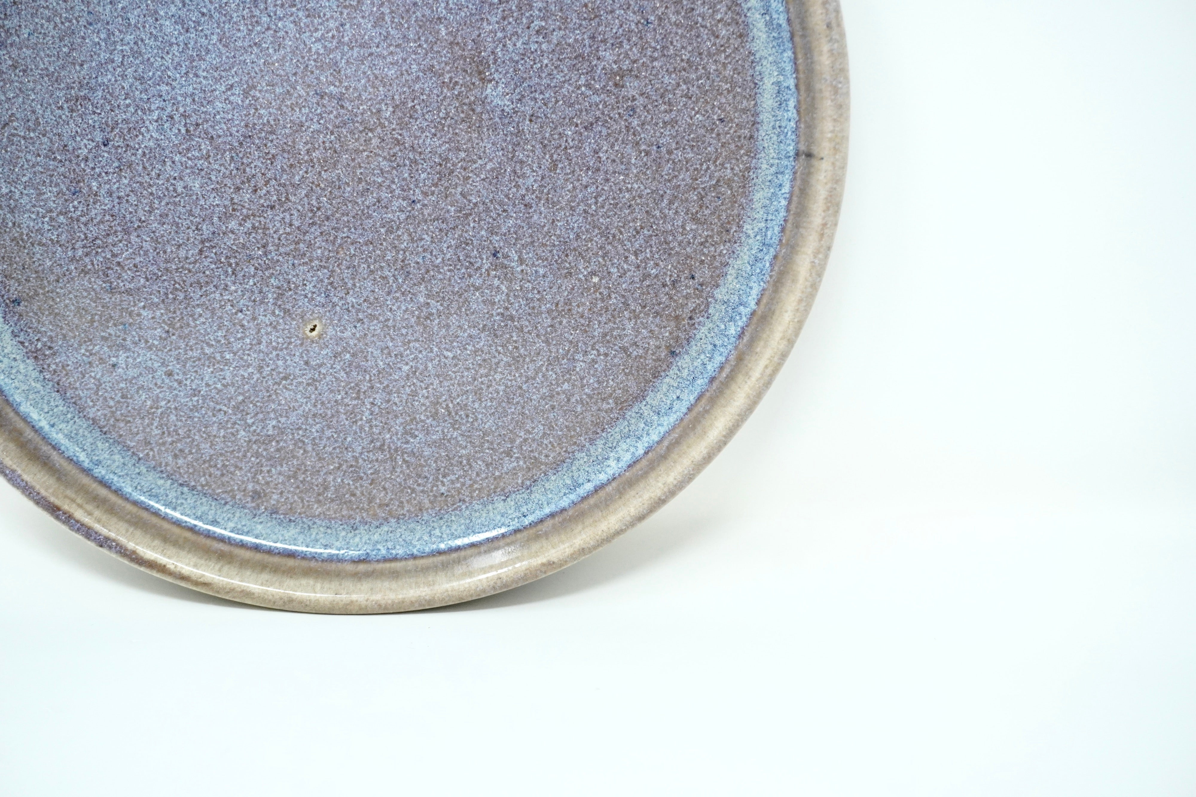 Iris | Plato postre con pared Ø 21 cm línea rústica