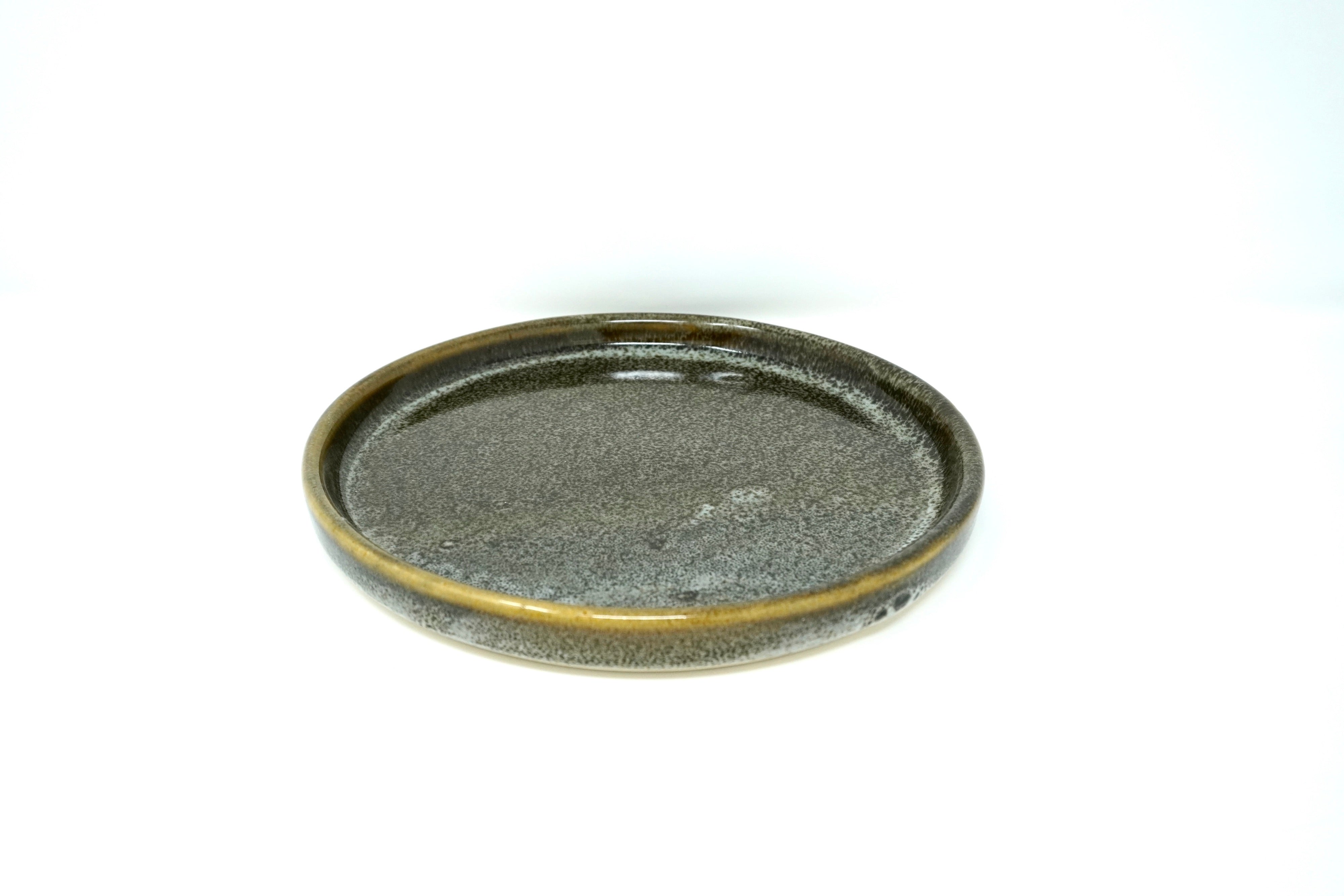 Bio | Plato postre con pared Ø 21 cm línea rústica