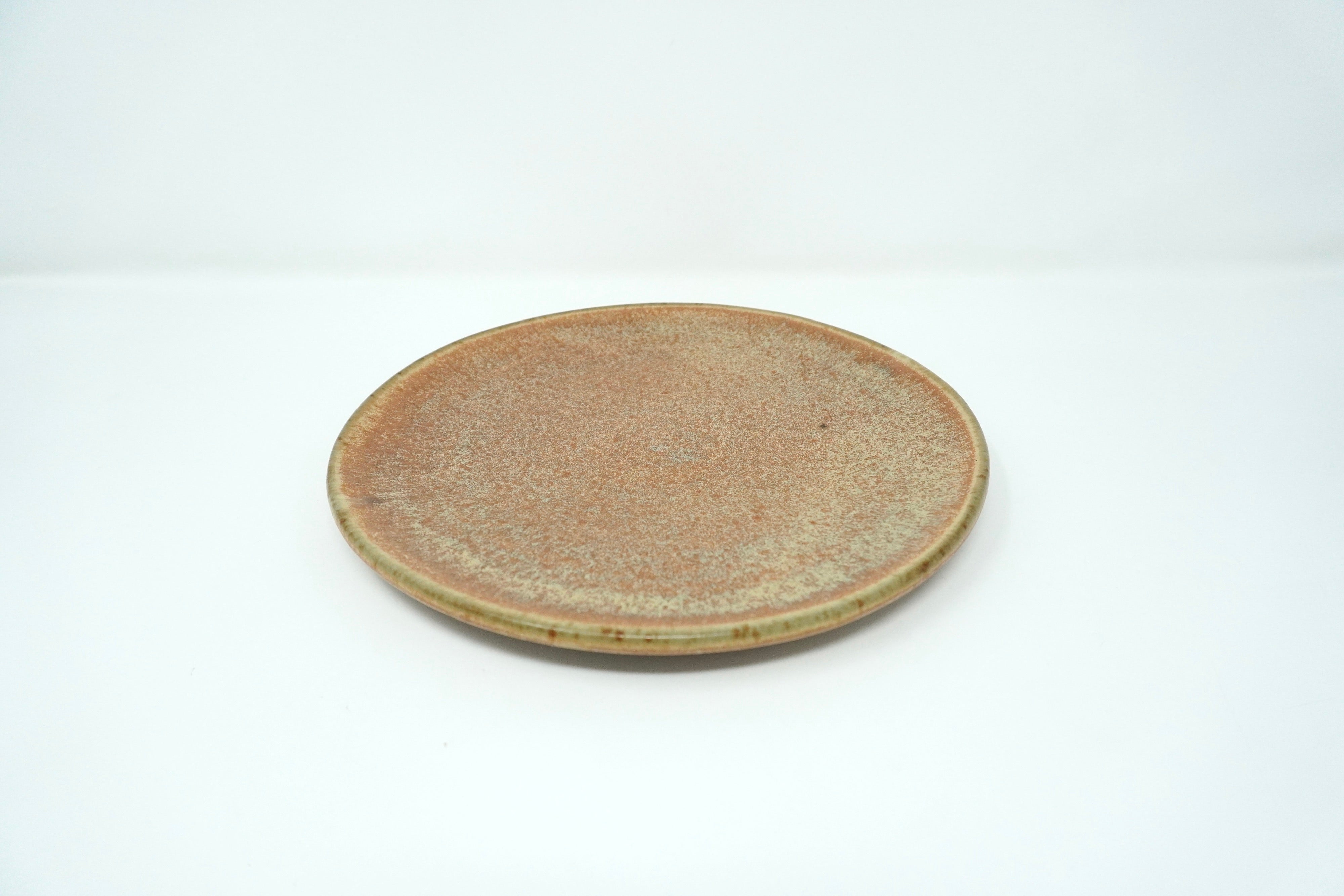 Terracota | Plato postre plano Ø 21 cm línea rústica