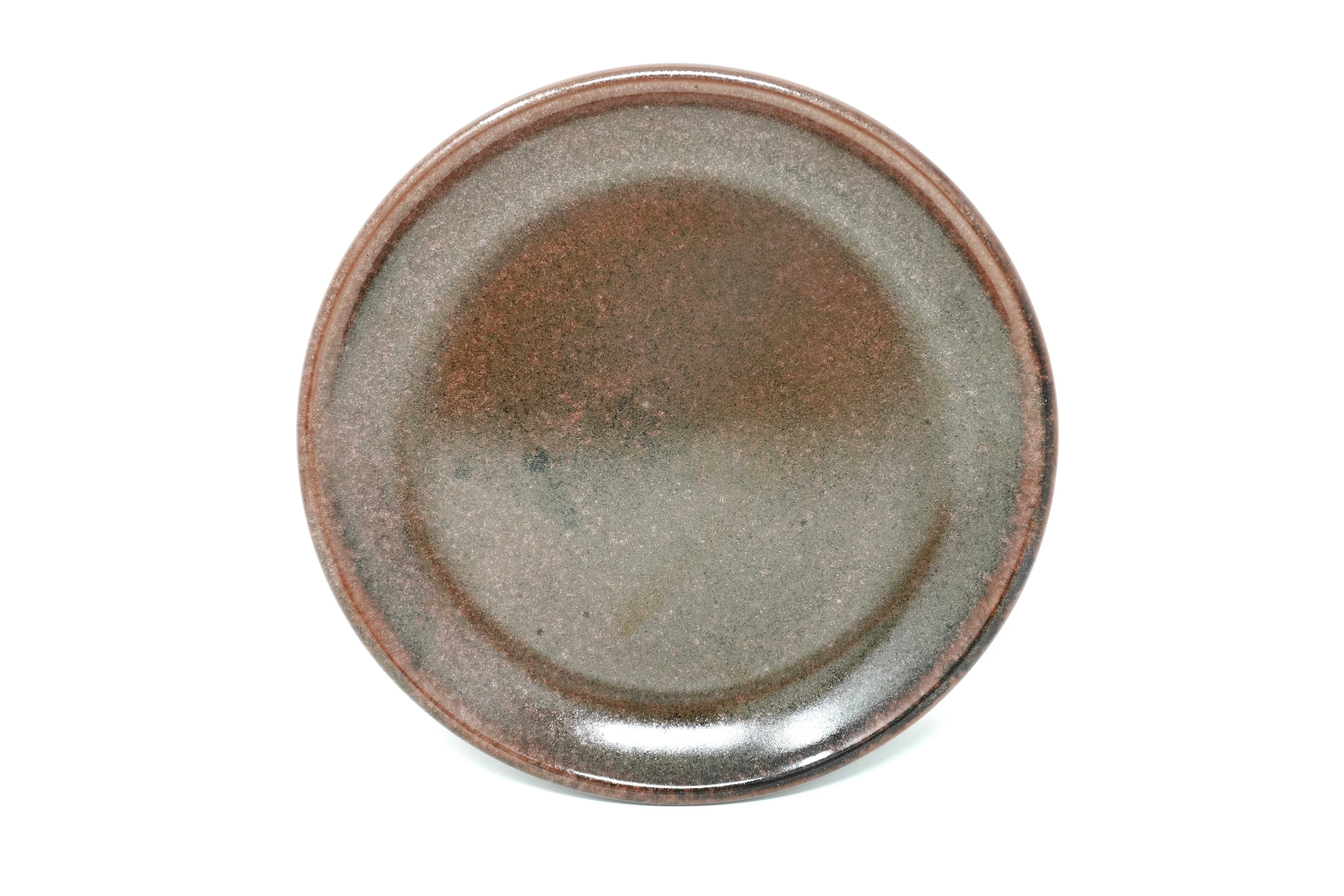 Caramelo | Plato postre semi-plano Ø 21 cm línea rústica