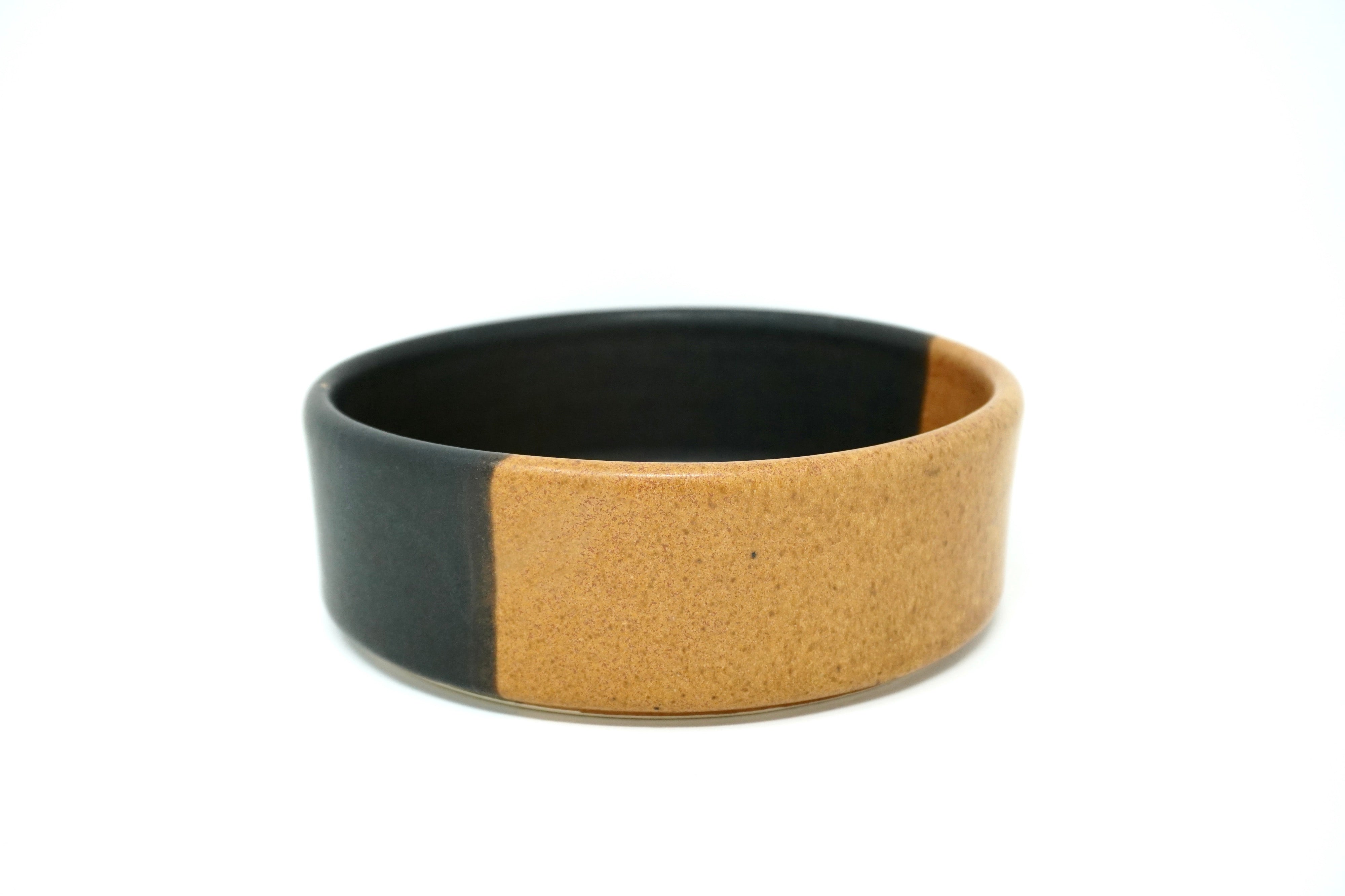 Duo ladrillo & piedra negra | Bowl con pared Ø 16 cm línea rústica