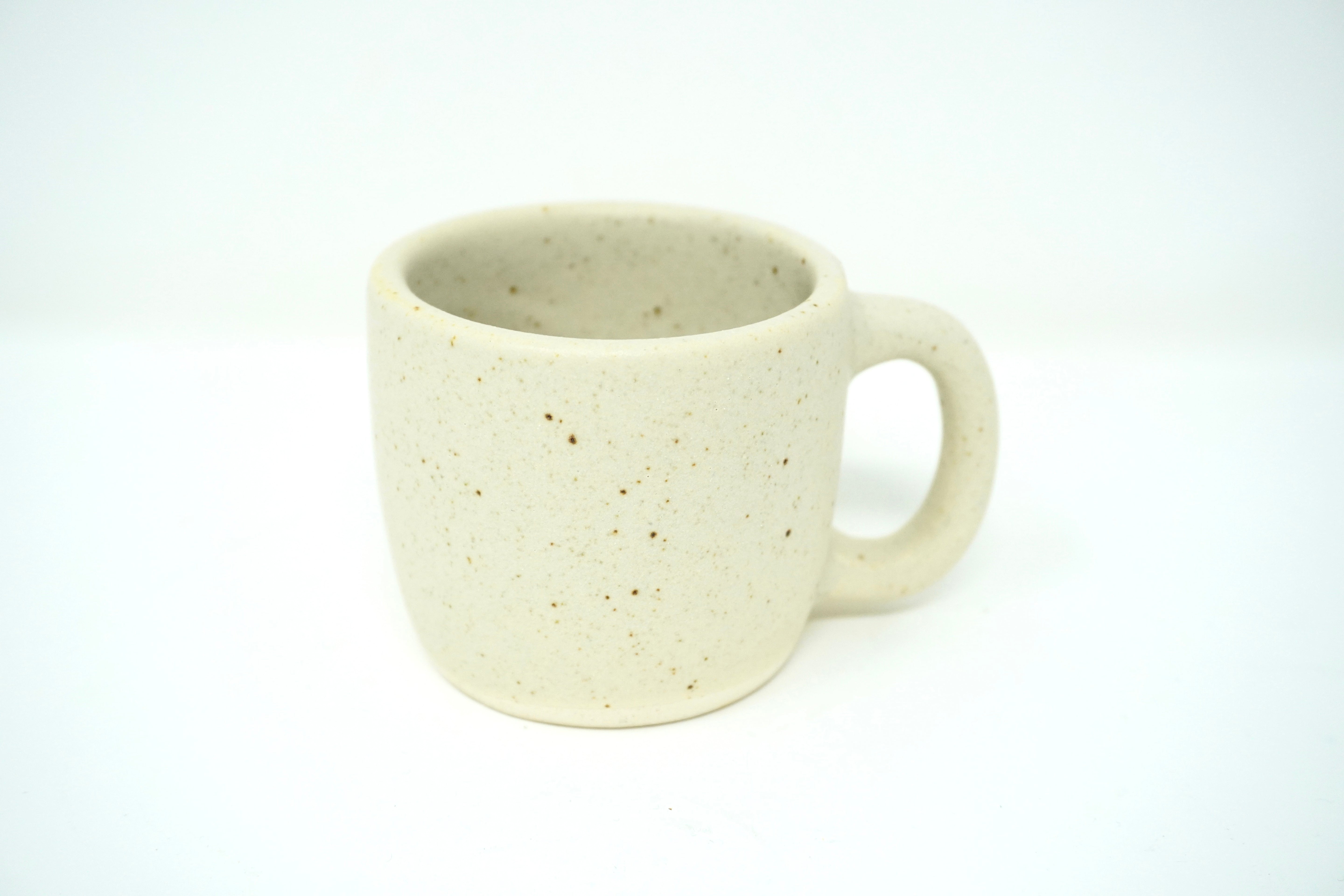 Arena blanca | Taza espresso 4 oz línea rústica