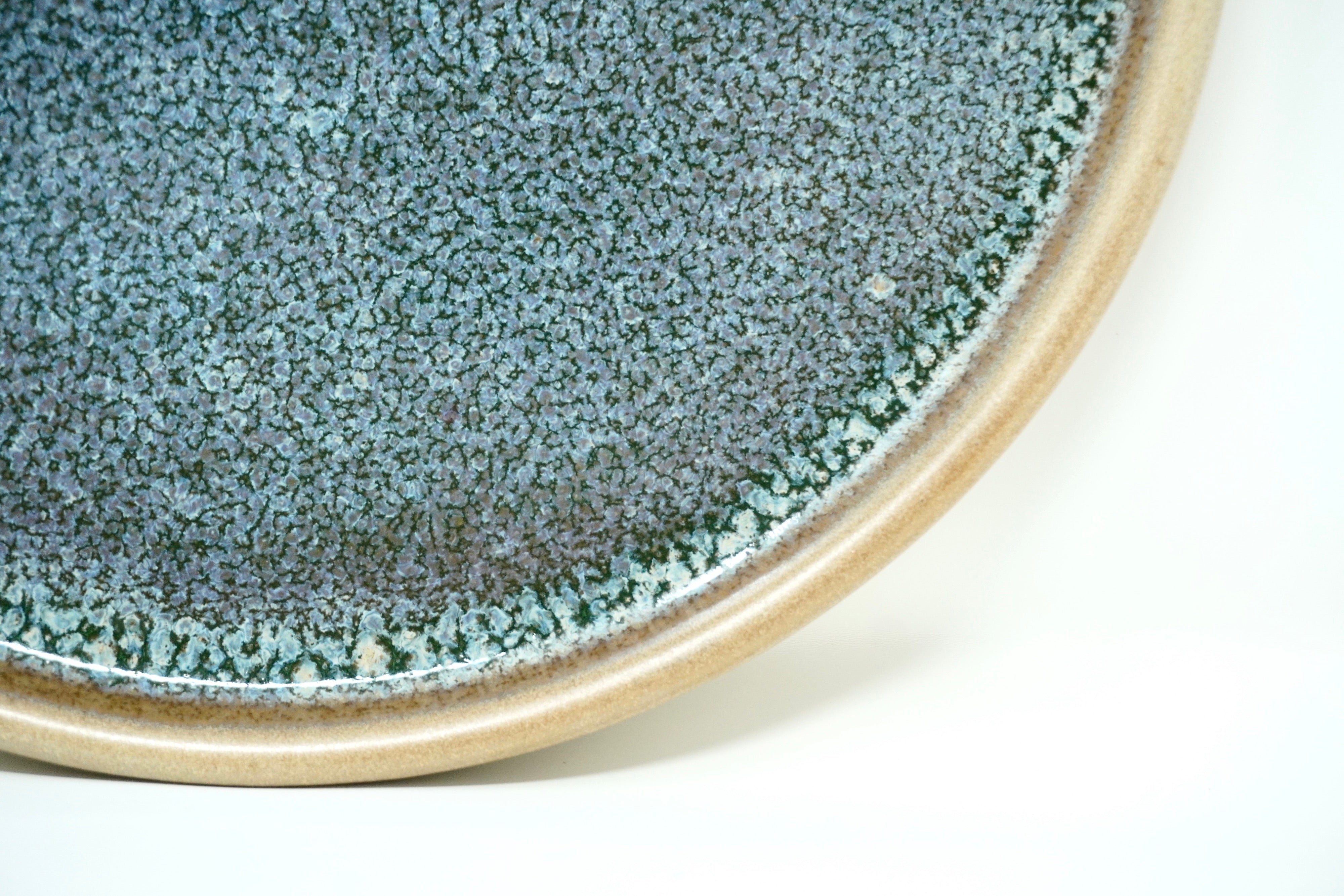 Arrecife | Plato trinche con pared Ø 26 cm línea rústica
