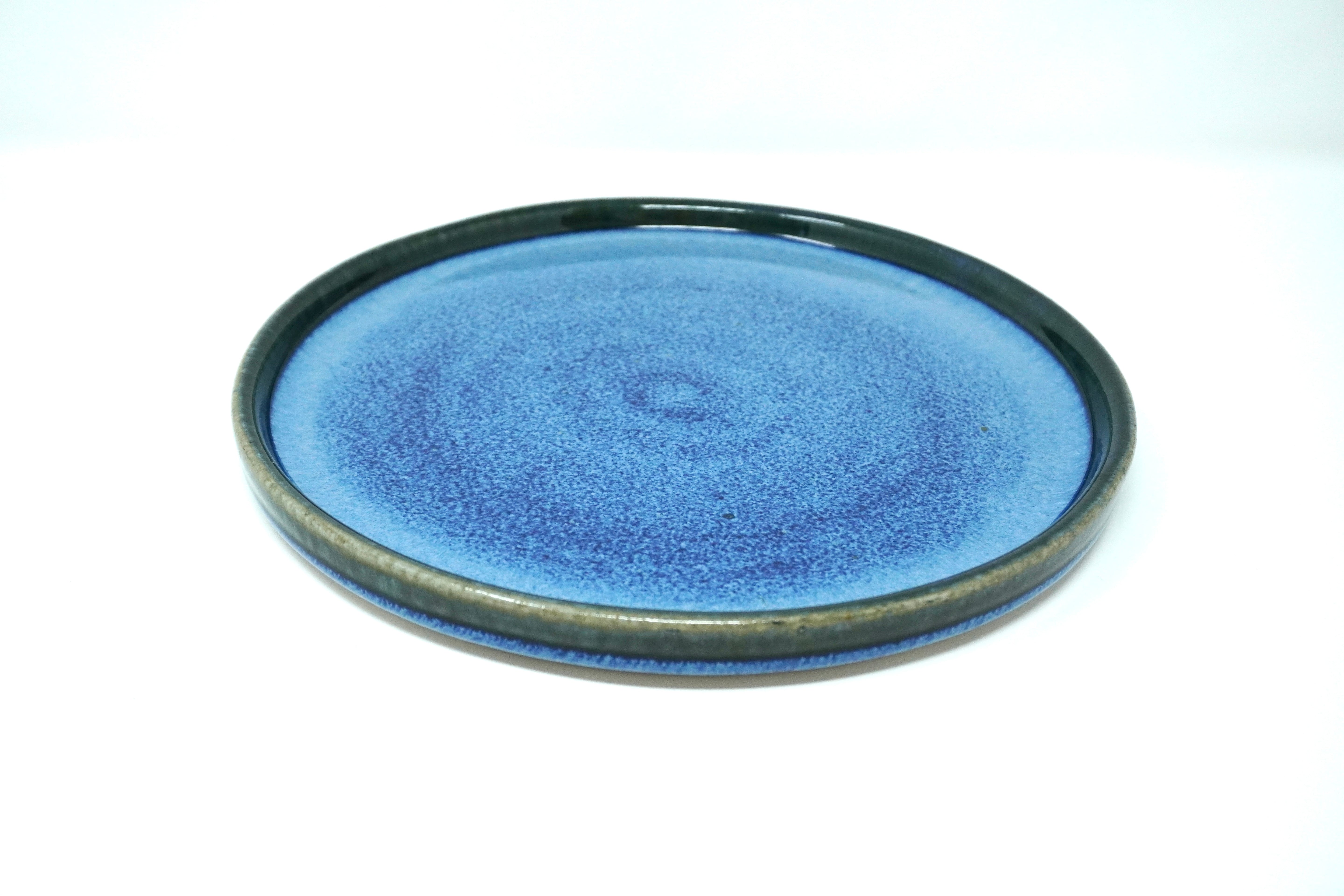 Indigo | Plato trinche con pared Ø 26 cm línea rústica