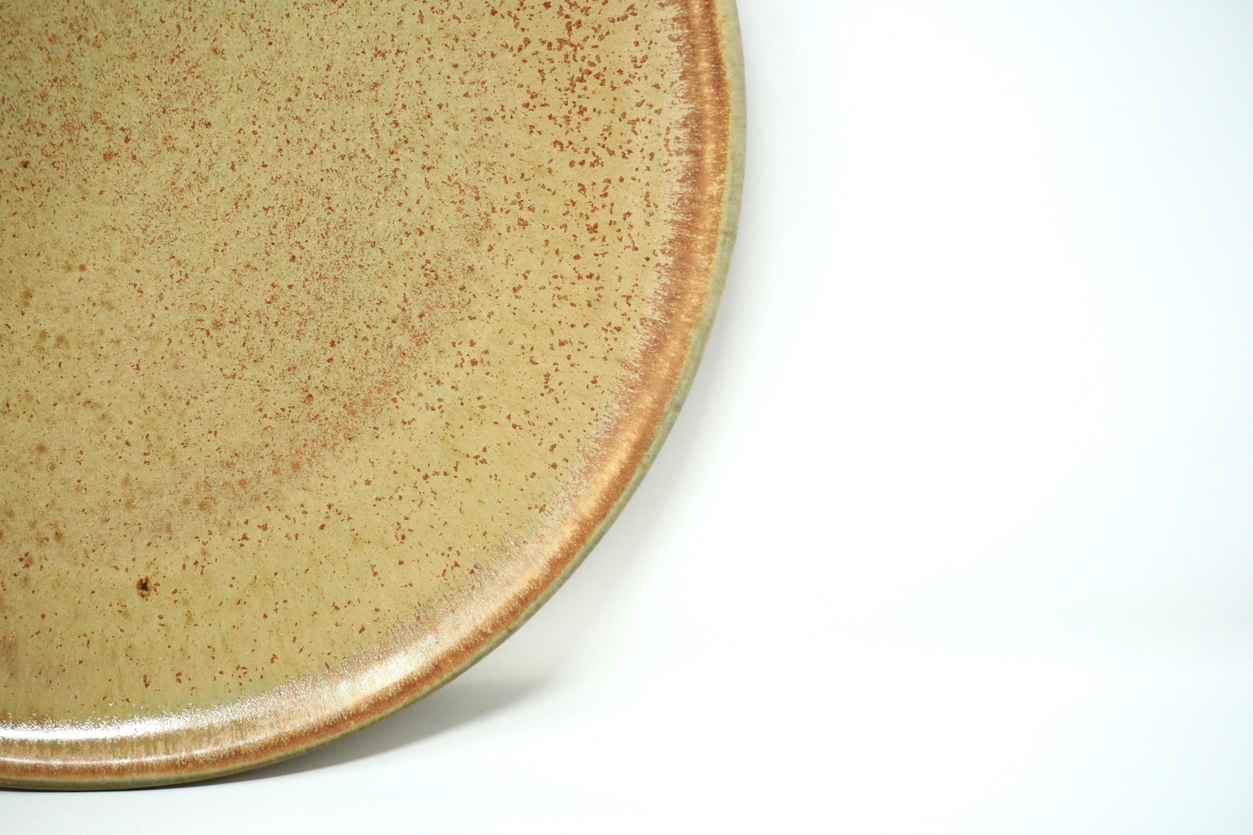 Terracota | Plato trinche plano Ø 26 cm línea rústica