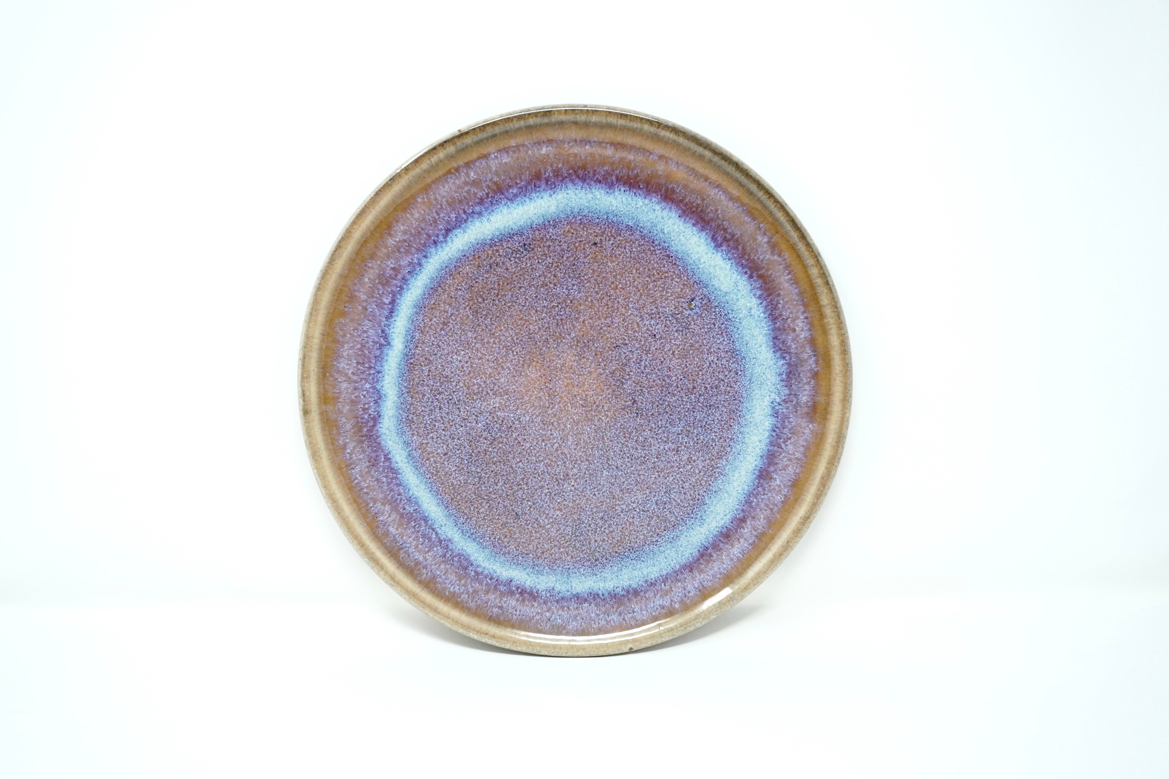 Iris | Plato trinche plano Ø 26 cm línea rústica