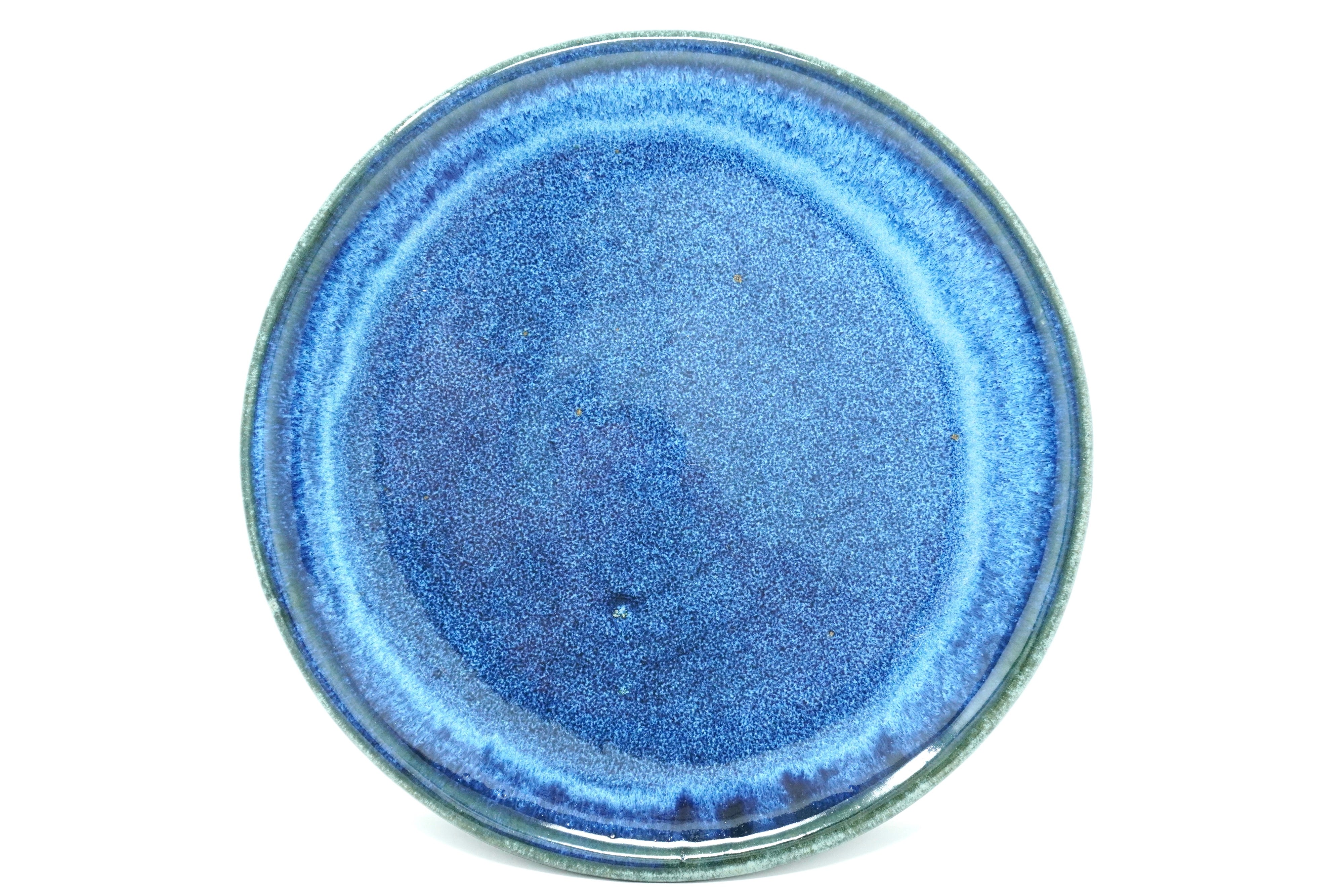 Indigo | Plato trinche plano Ø 26 cm línea rústica