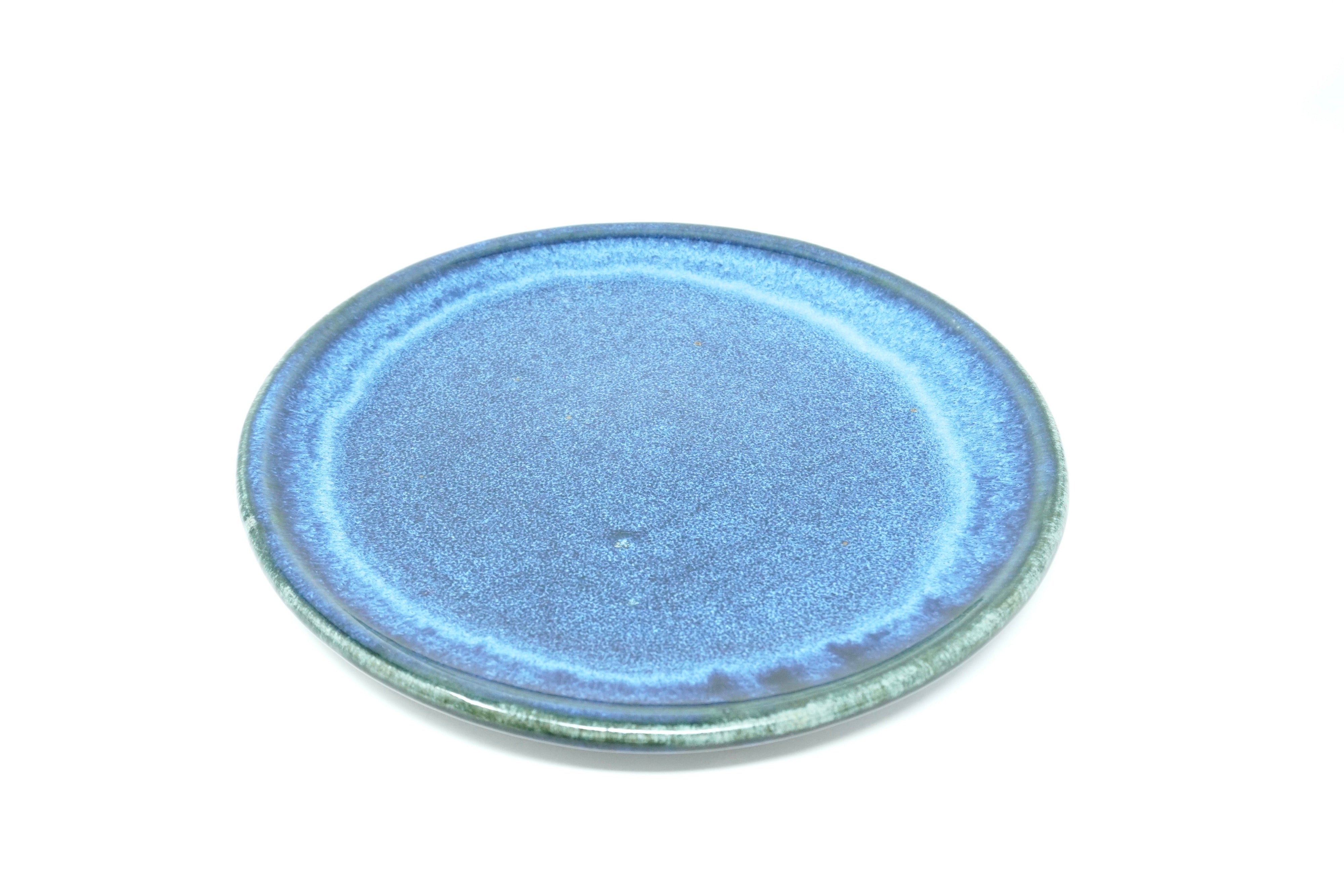 Indigo | Plato trinche plano Ø 26 cm línea rústica