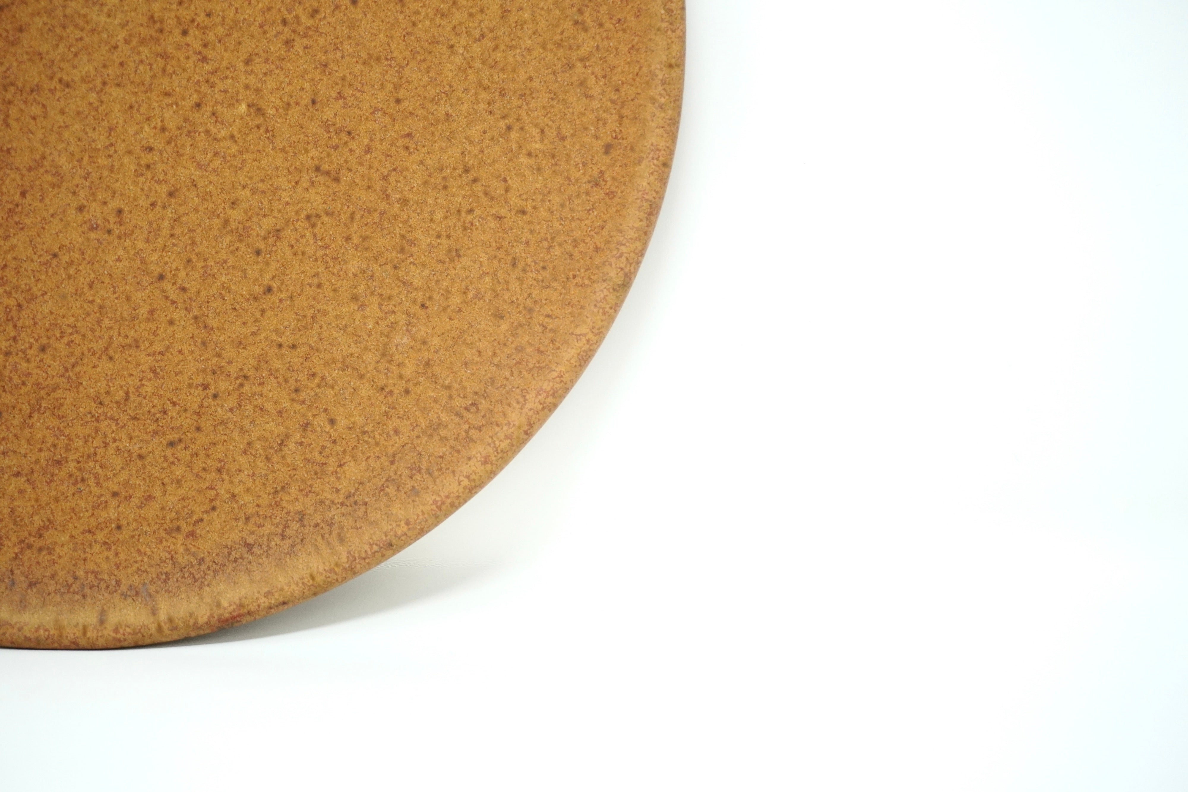 Ladrillo | Plato postre plano Ø 21 cm línea rústica