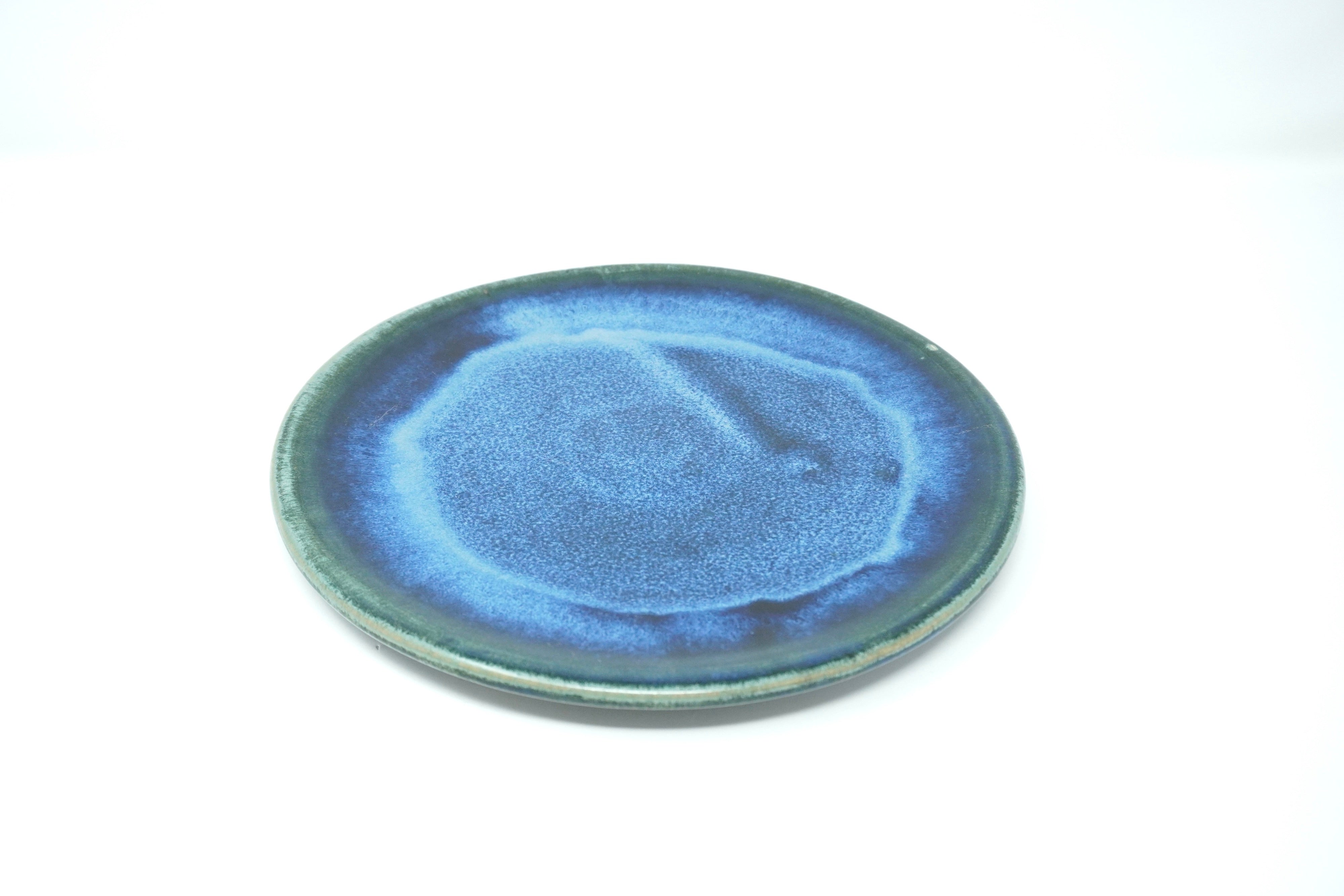 Indigo | Plato postre plano Ø 21 cm línea rústica