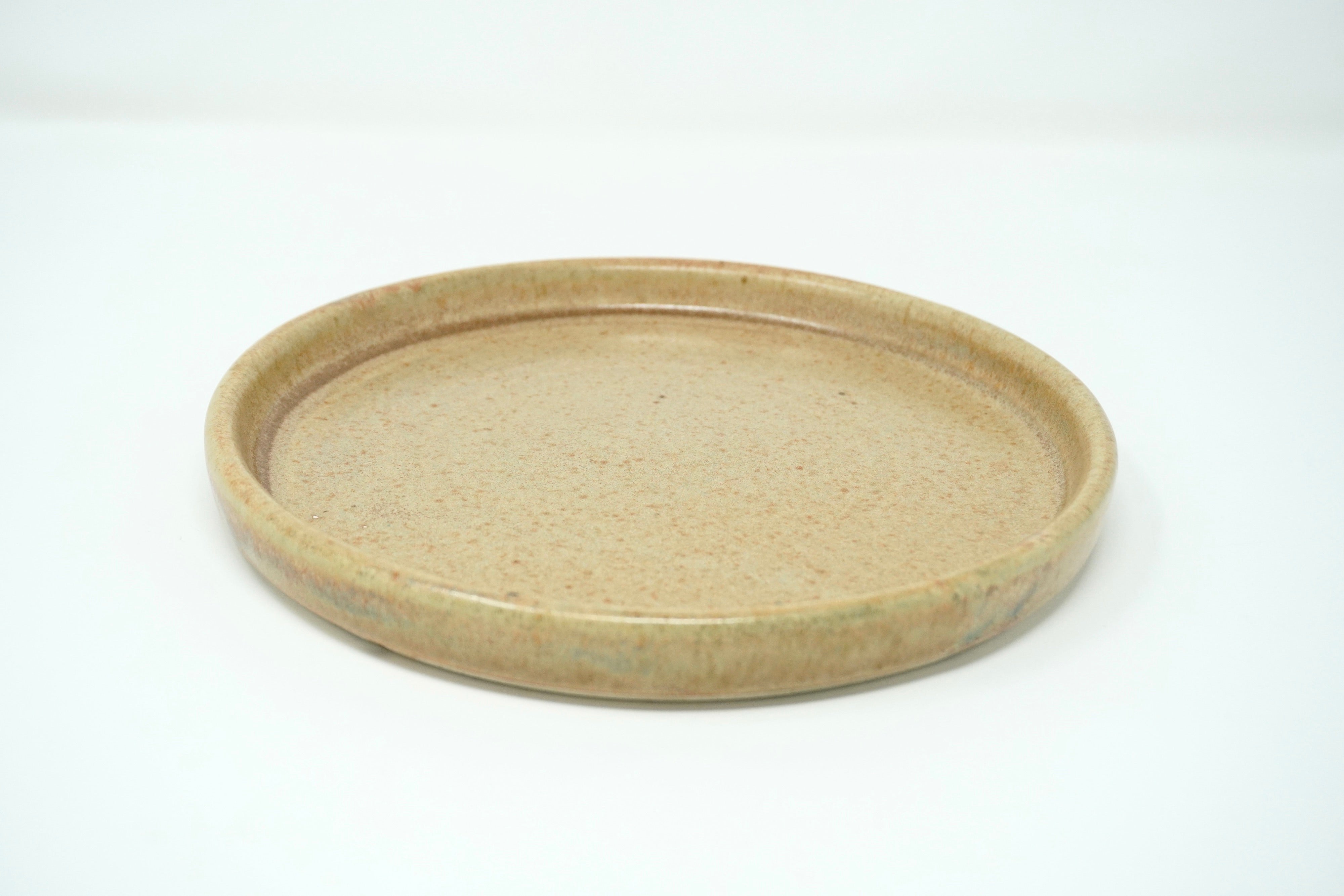 Terracota | Plato postre con pared Ø 21 cm línea rústica