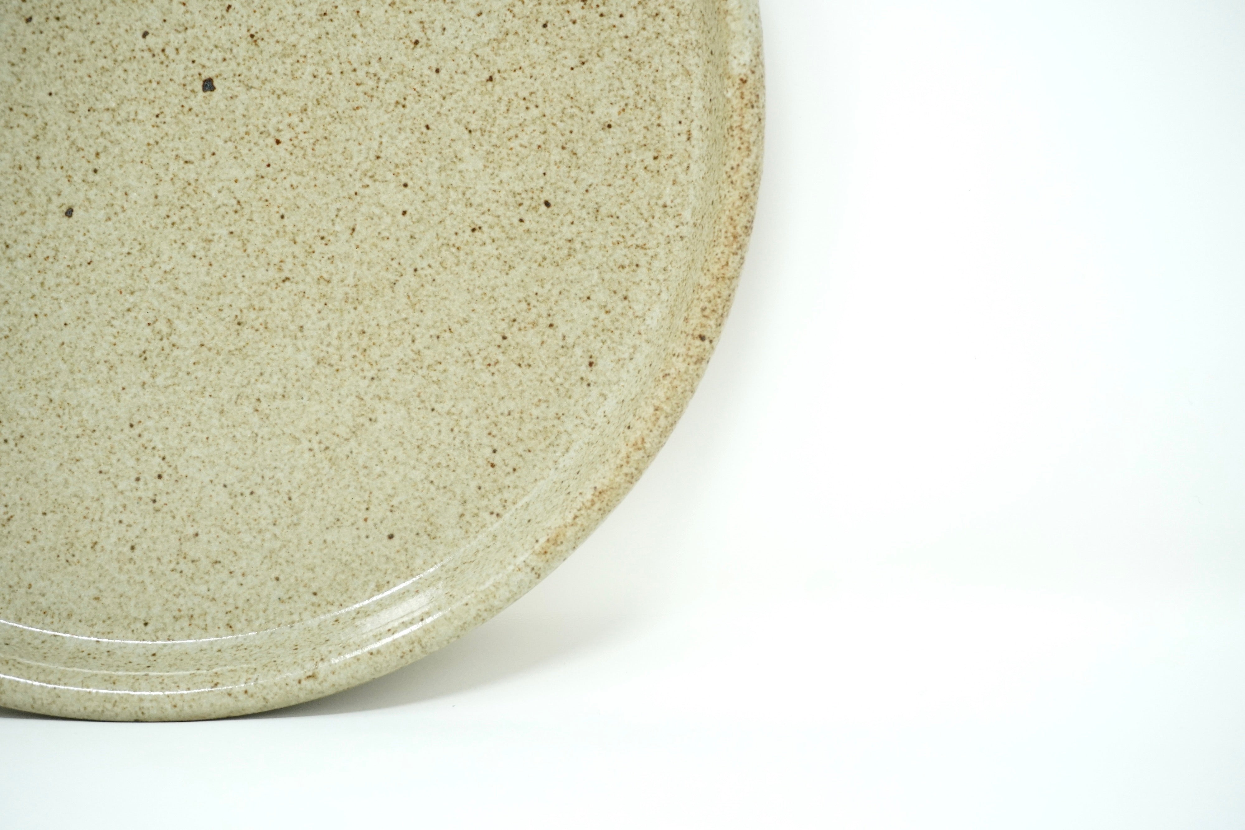 Verde salvia | Plato postre con pared Ø 21 cm línea rústica
