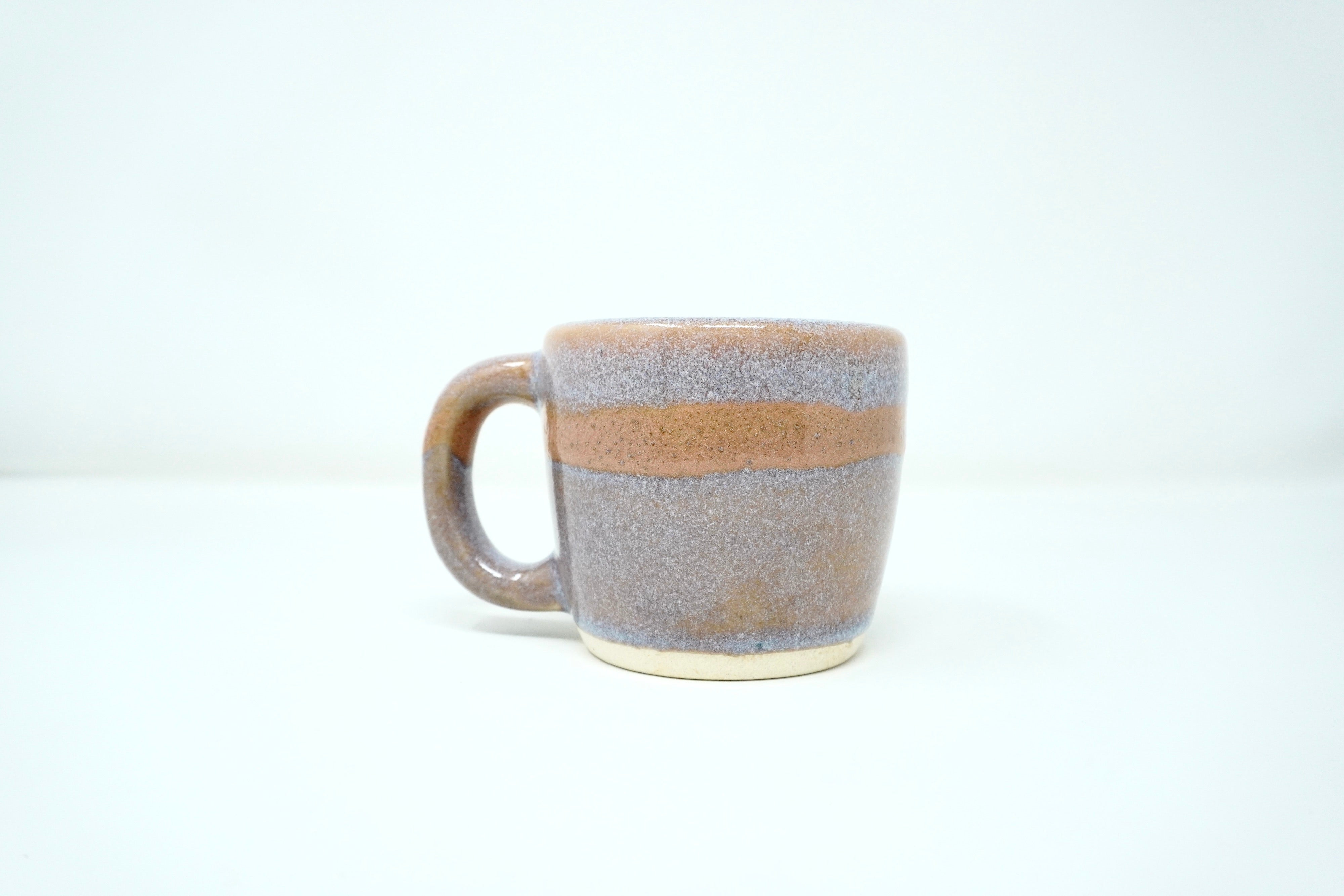 Duo rosa & iris | Taza tarro 12 oz línea rústica