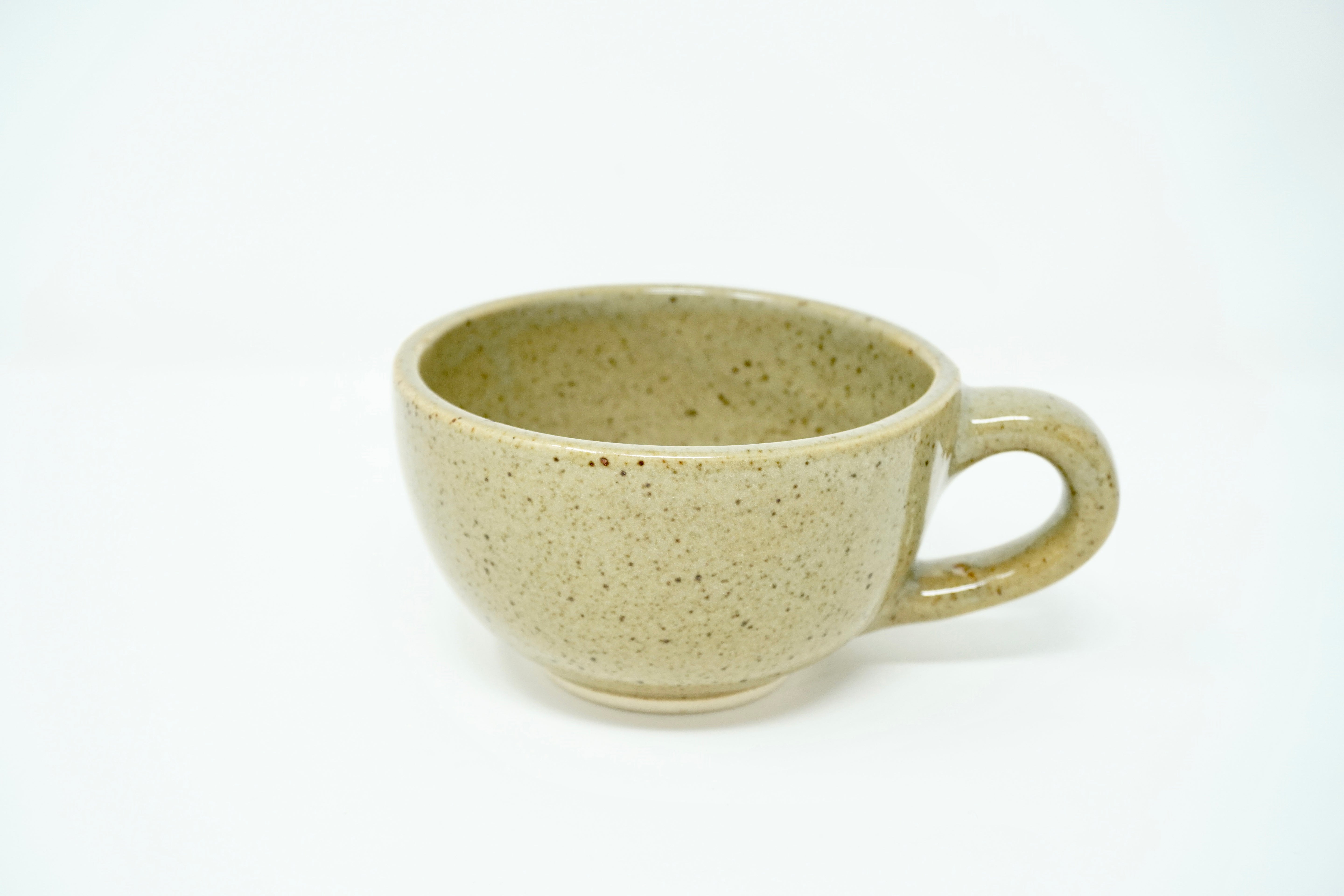 Caoba liso | Taza arte & latte de 12 oz línea rústica