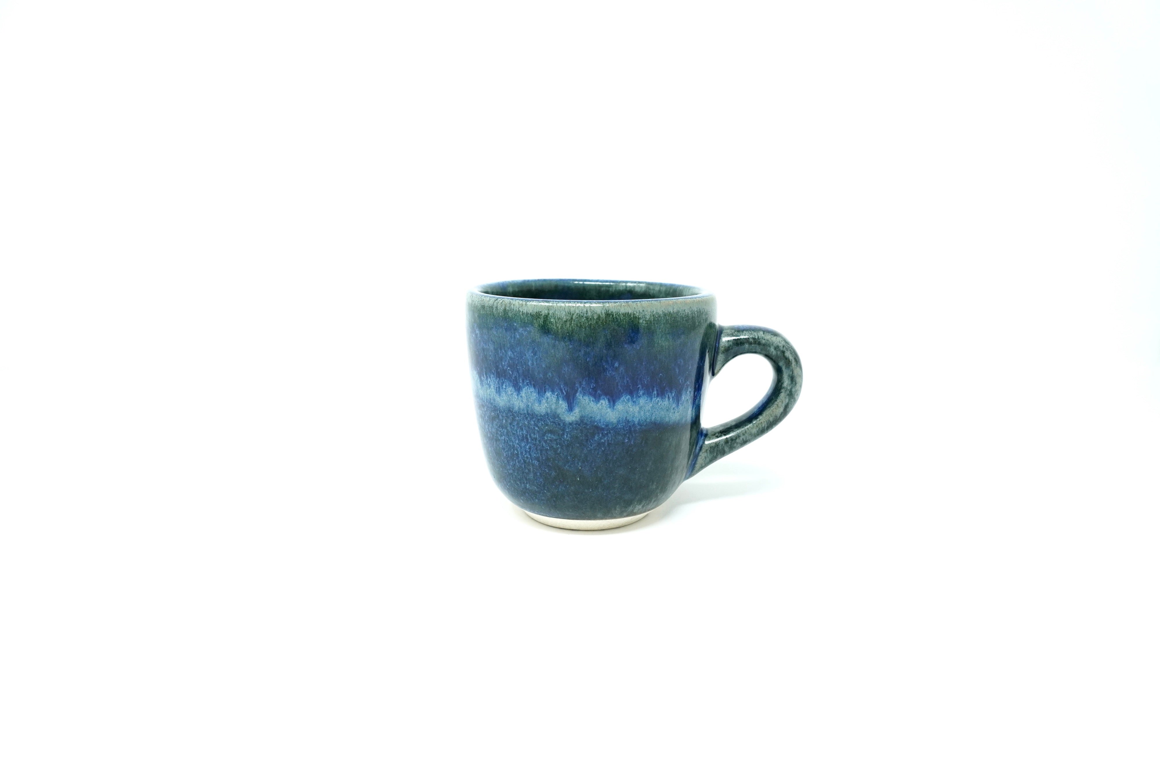 Indigo | Taza americano de 10 oz línea rústica