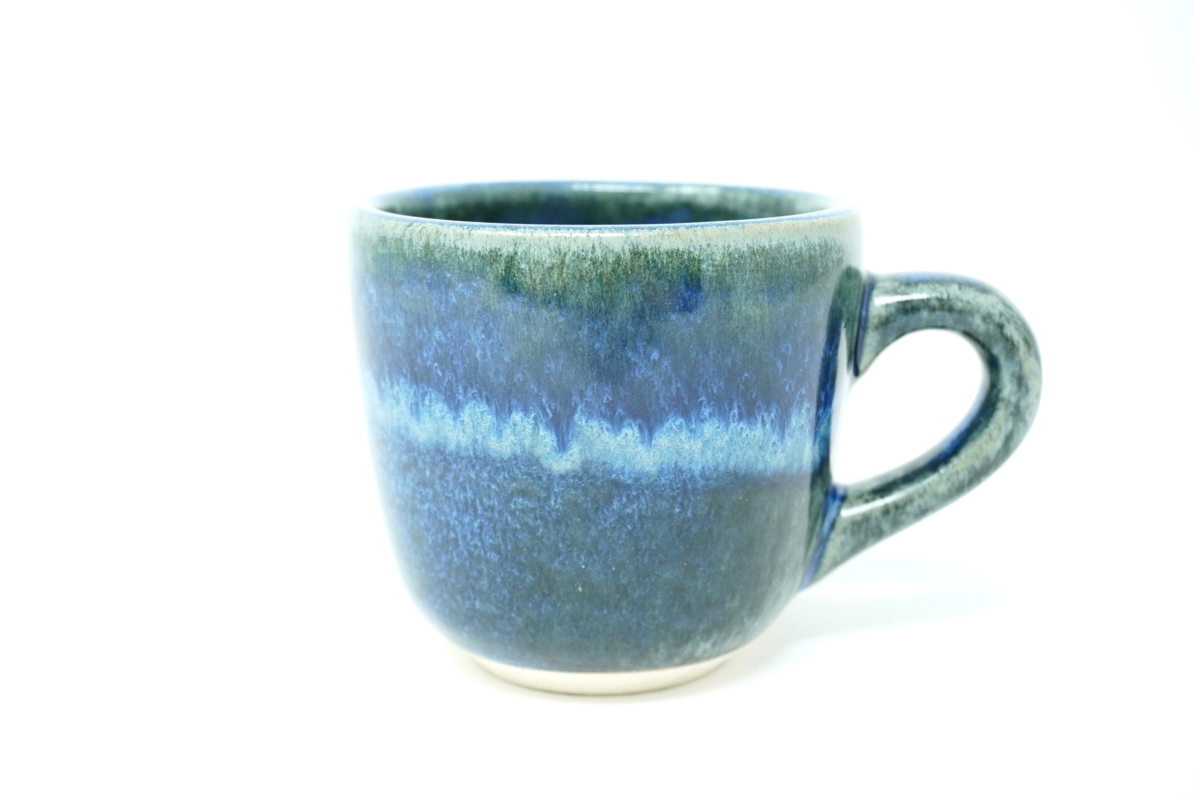 Indigo | Taza americano de 10 oz línea rústica