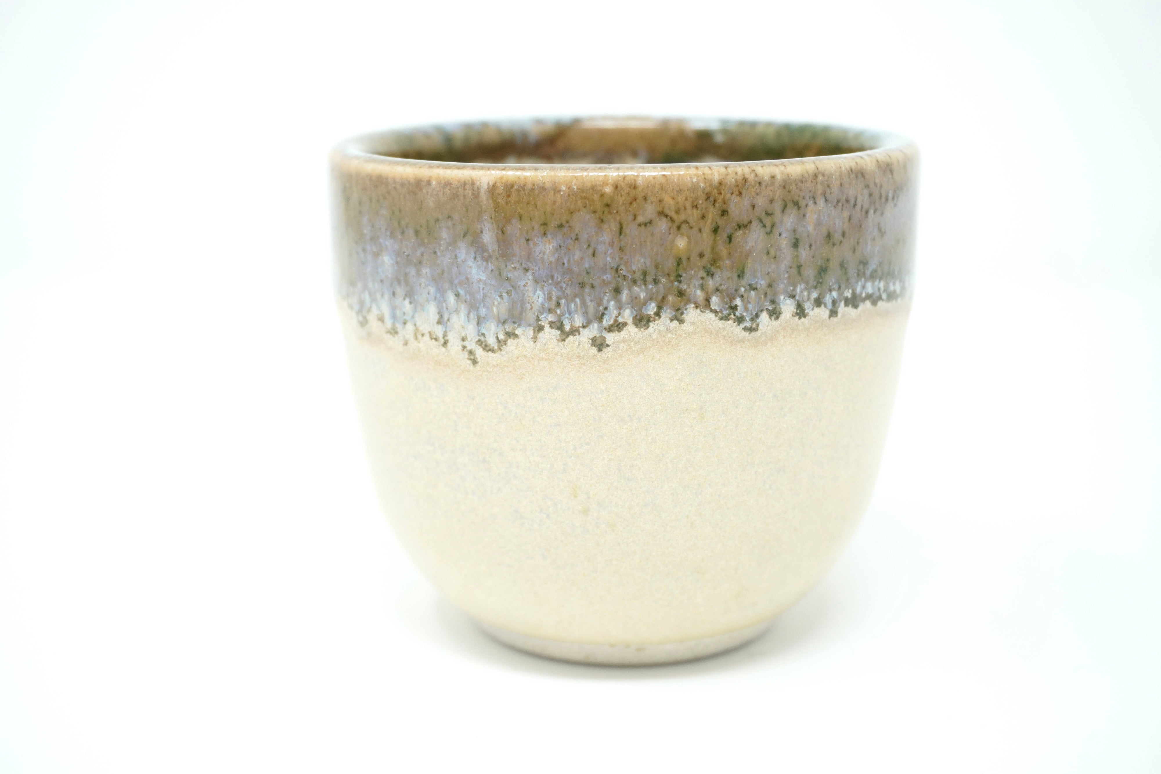 Arena blanca orilla arrecife | Taza sin asa de 10 oz línea rústica