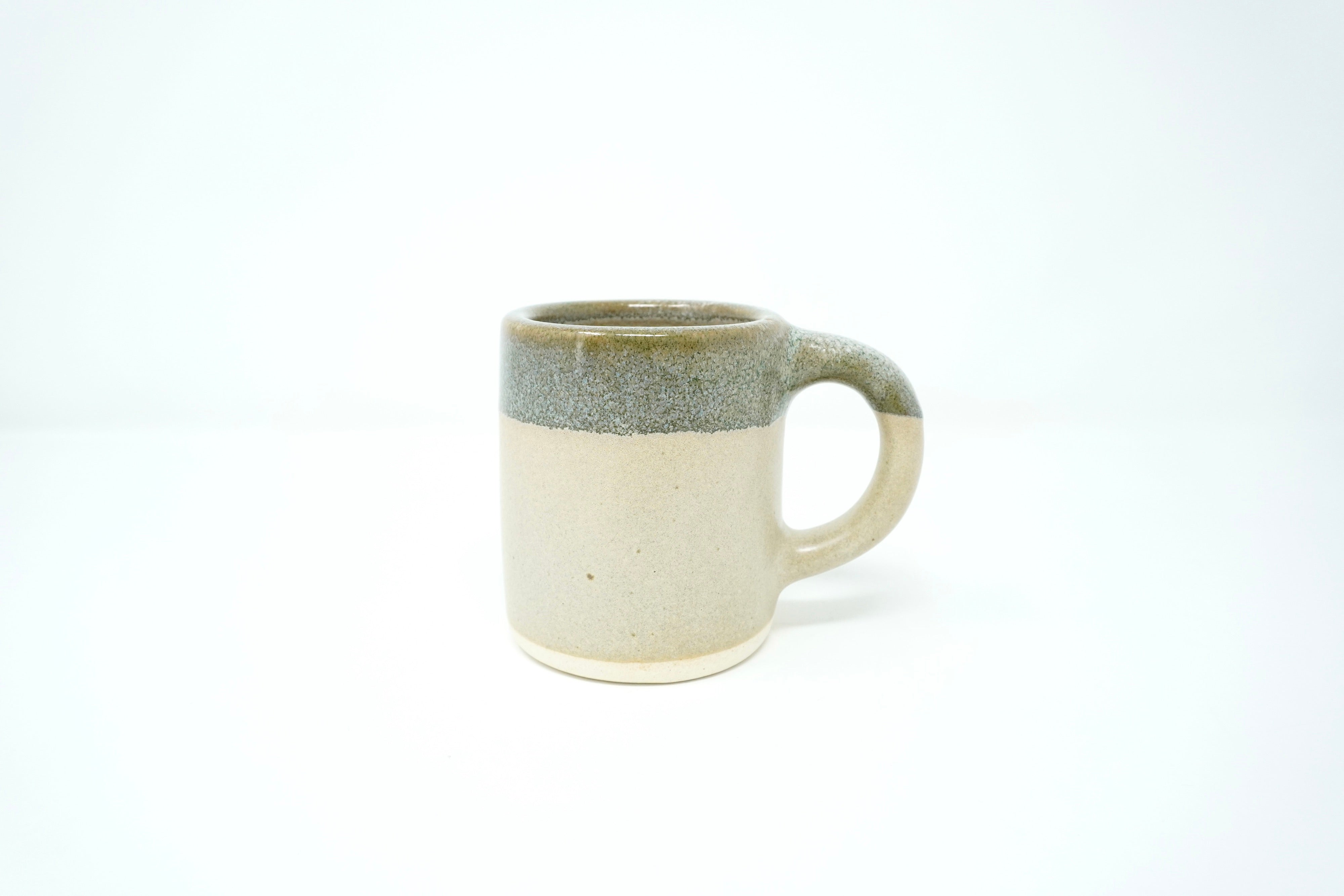 Arena blanca orilla arrecife | Taza alta 10 oz línea rústica
