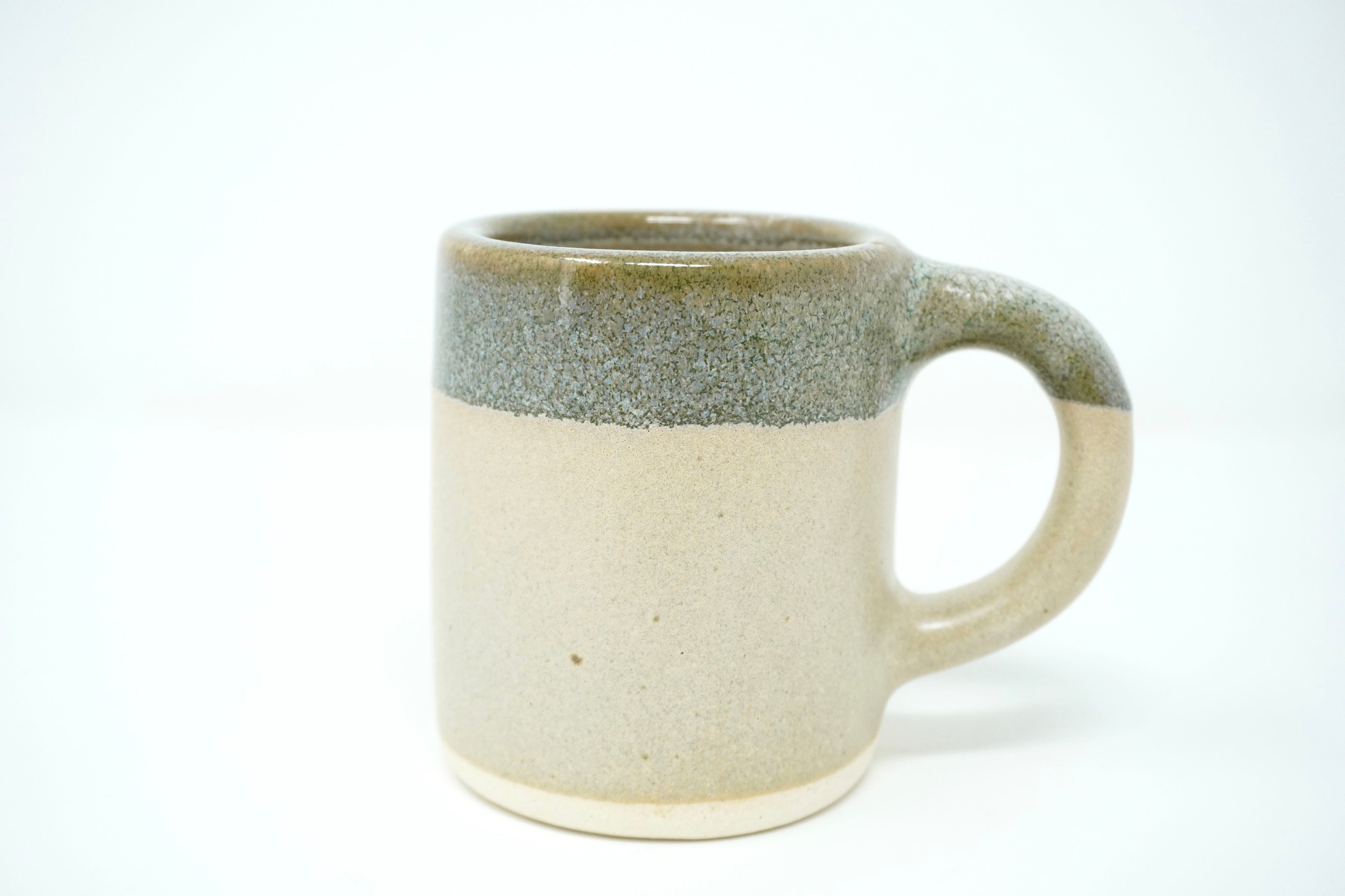 Arena blanca orilla arrecife | Taza alta 10 oz línea rústica