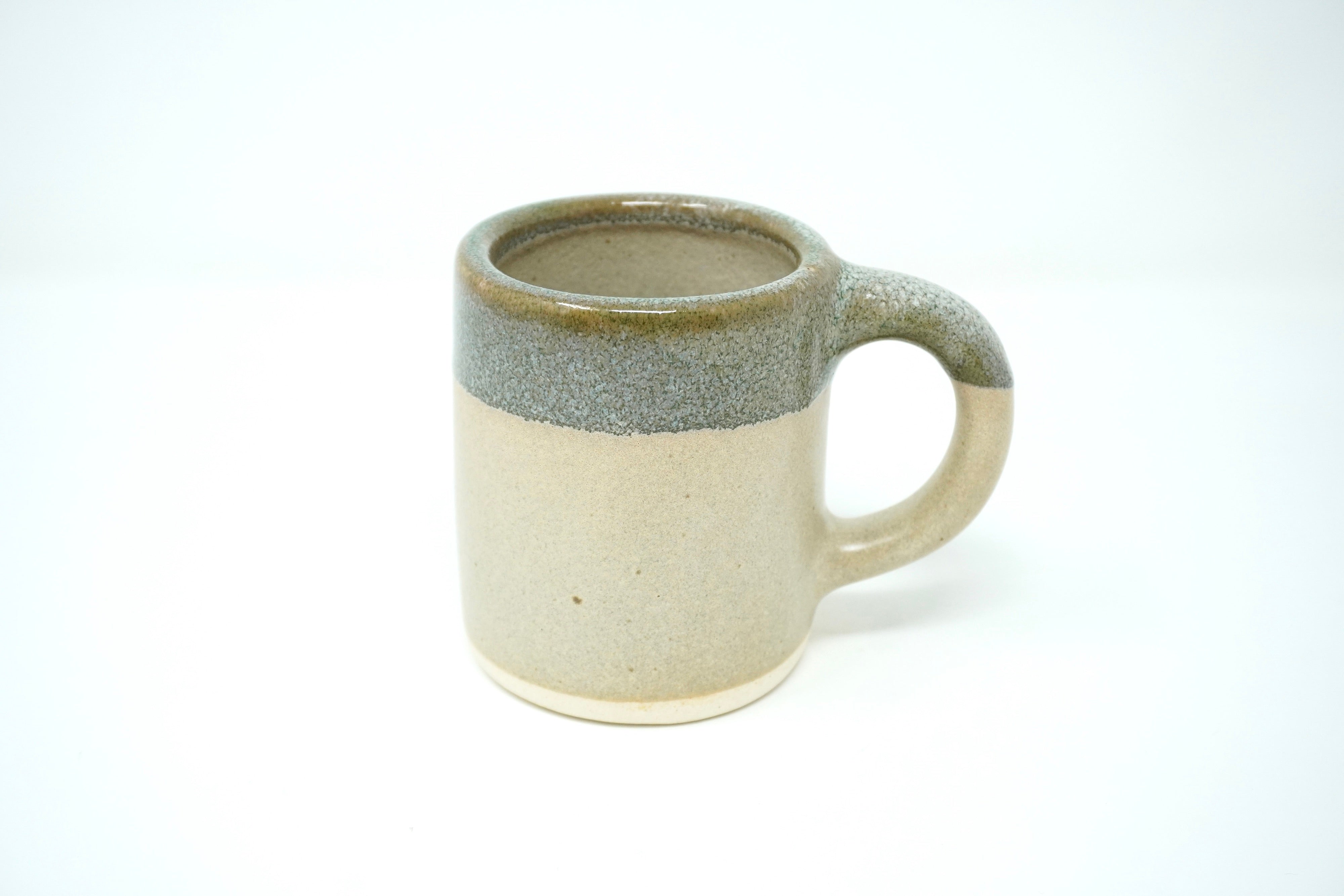 Arena blanca orilla arrecife | Taza alta 10 oz línea rústica