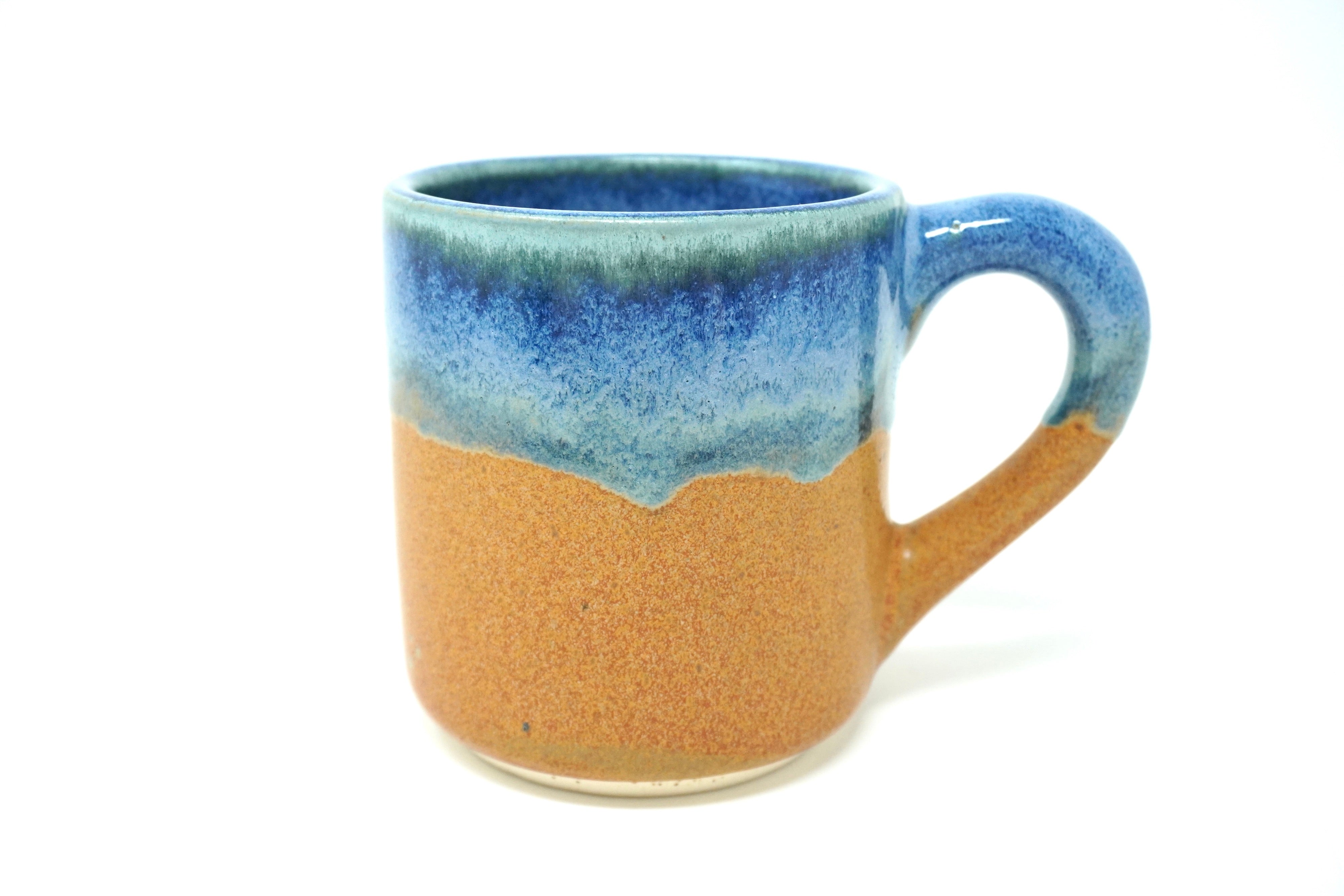 Duo ladrillo & indigo | Taza xl 15 oz línea rústica