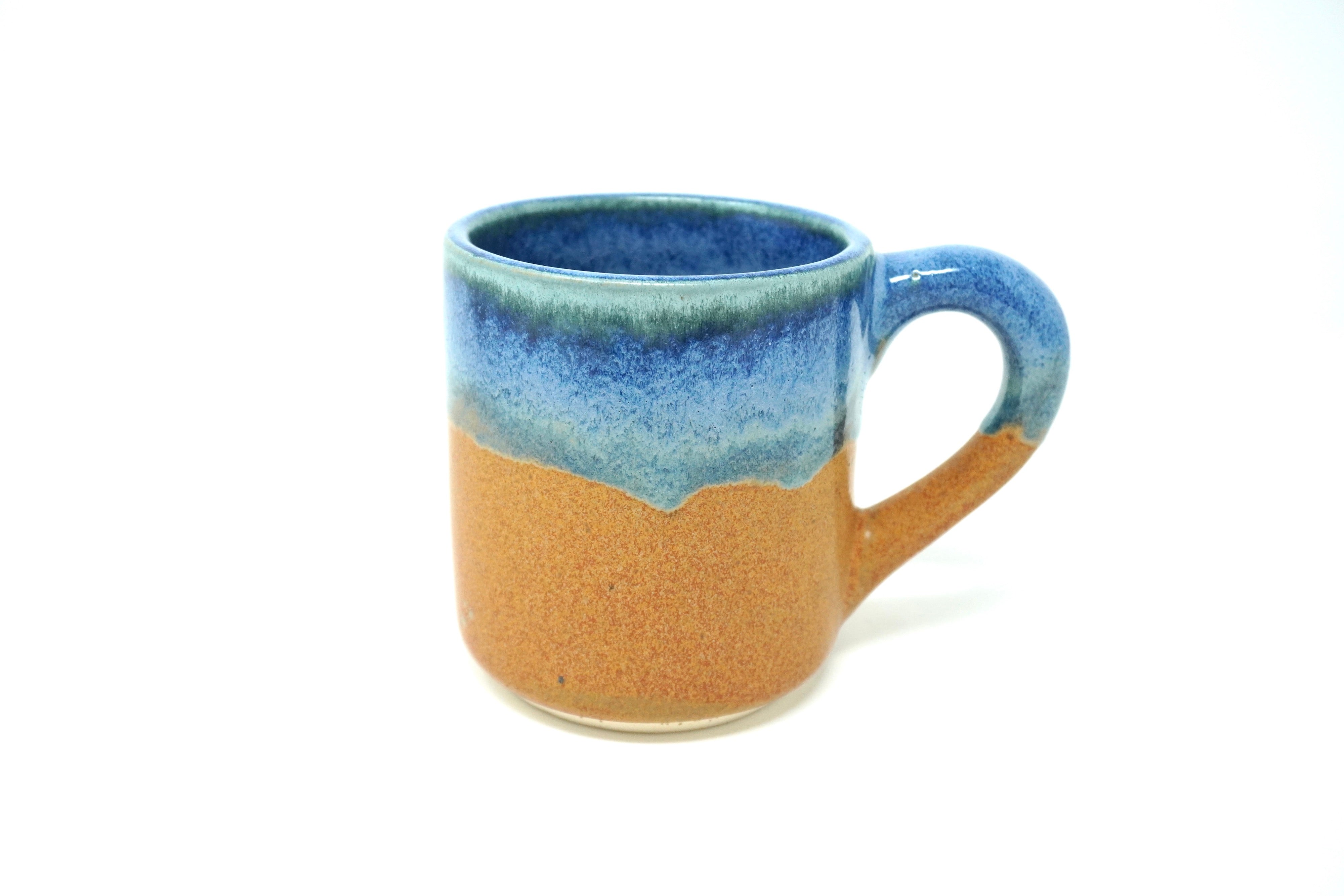 Duo ladrillo & indigo | Taza xl 15 oz línea rústica