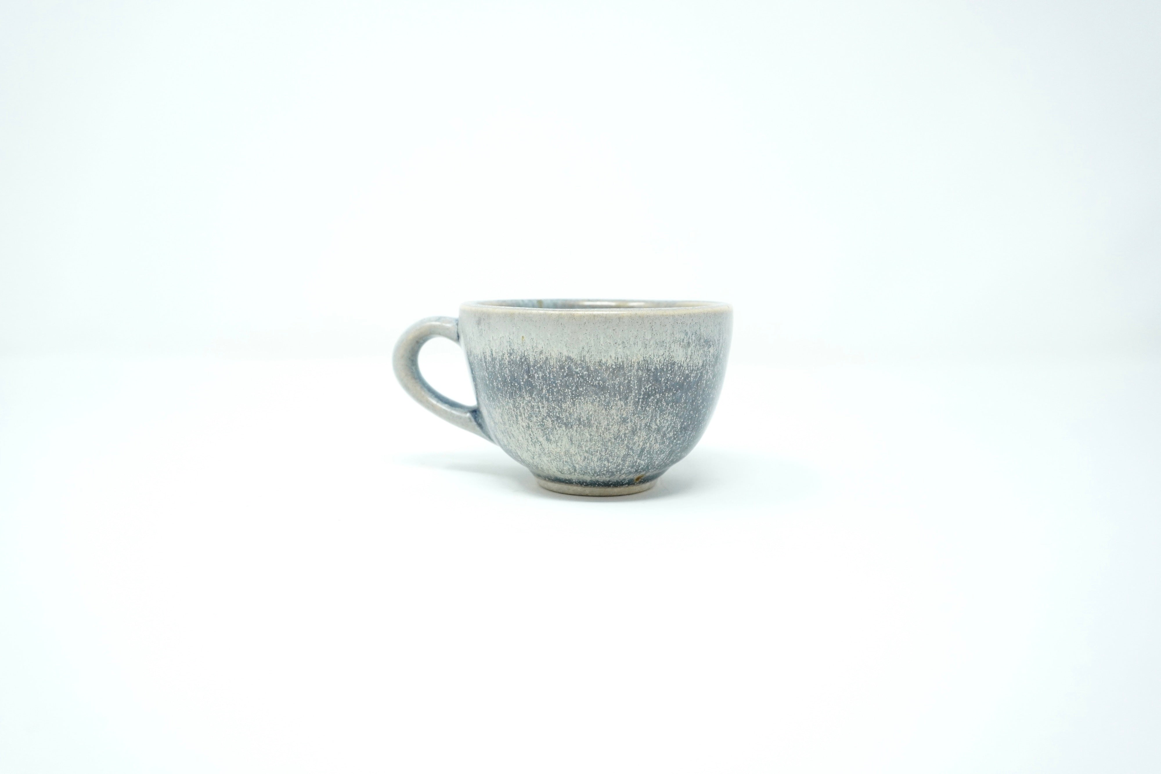 Gris mate | Taza arte espresso 4 oz línea rústica