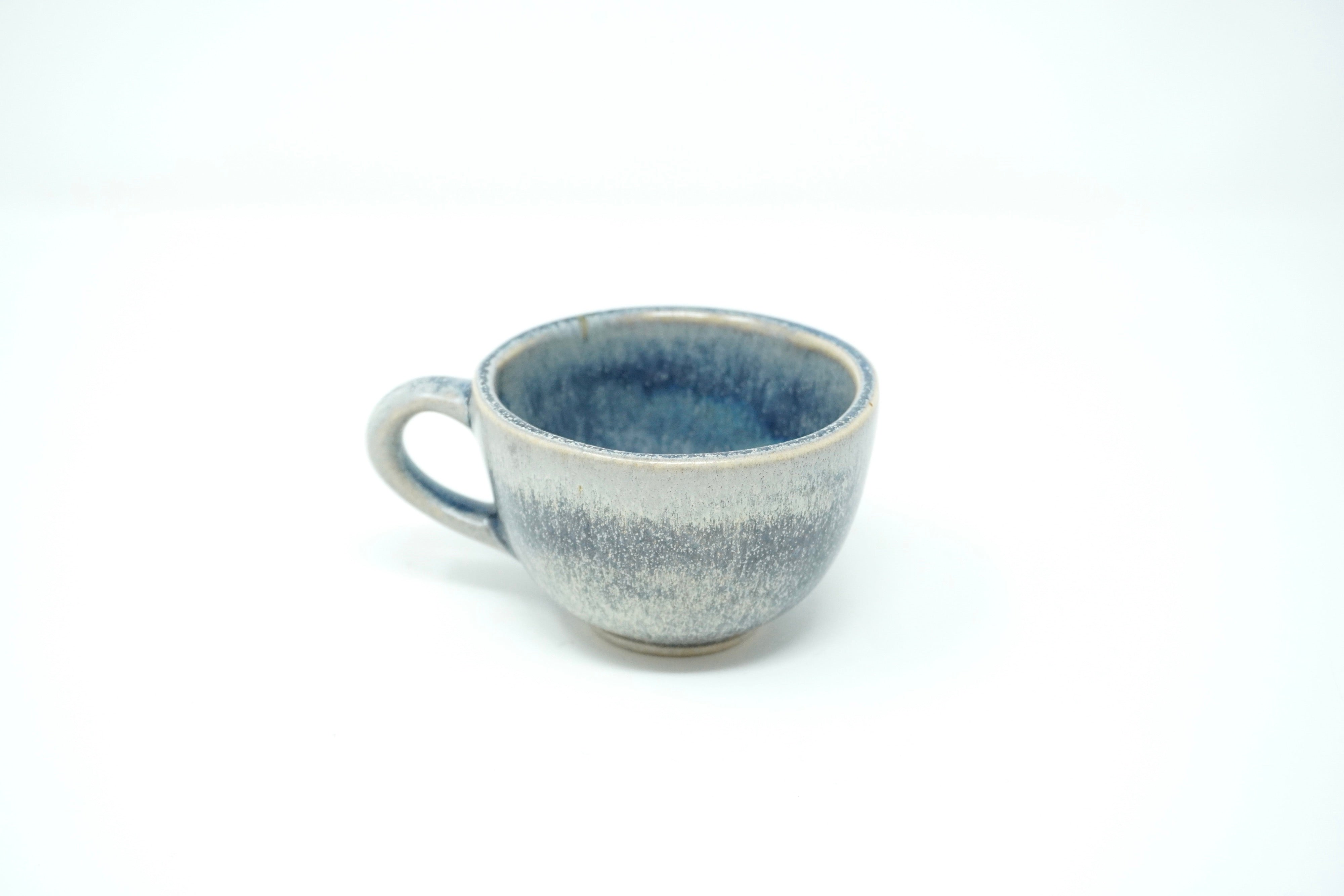 Gris mate | Taza arte espresso 4 oz línea rústica