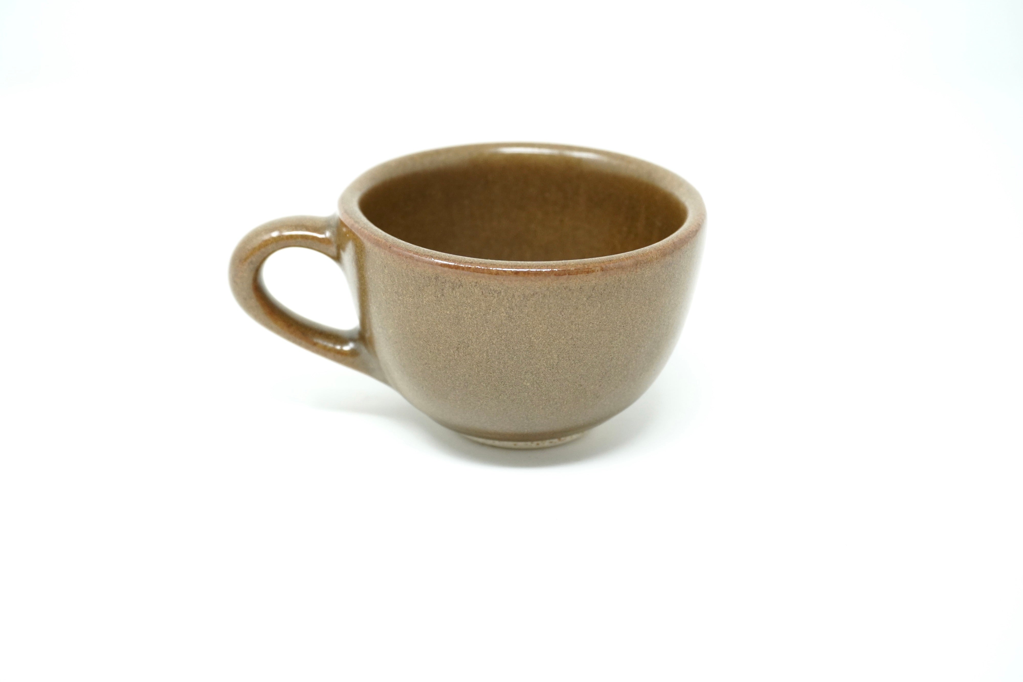 Café mate | Taza arte espresso 4 oz línea rústica