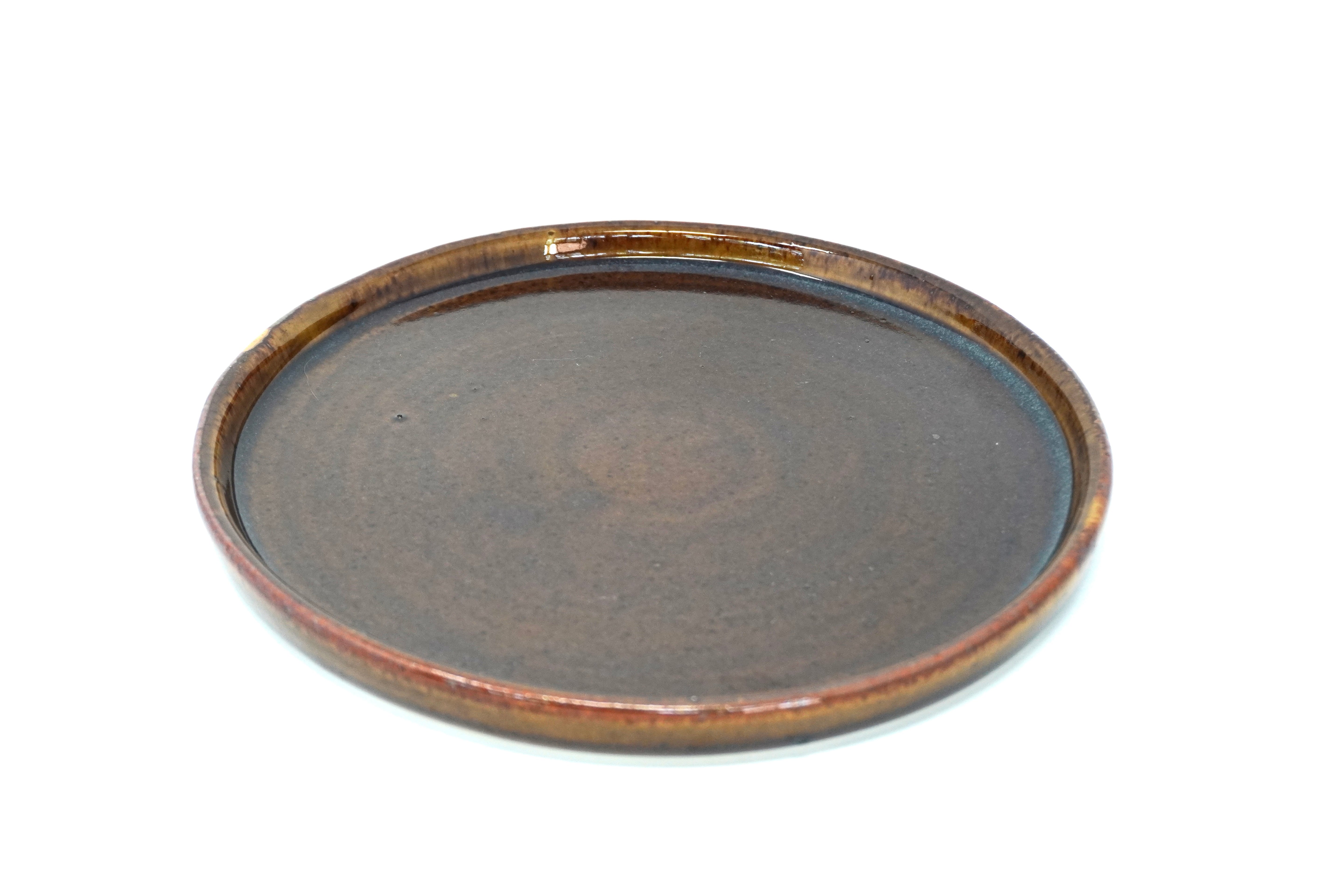 Caramelo | Plato trinche con pared Ø 26 cm línea rústica