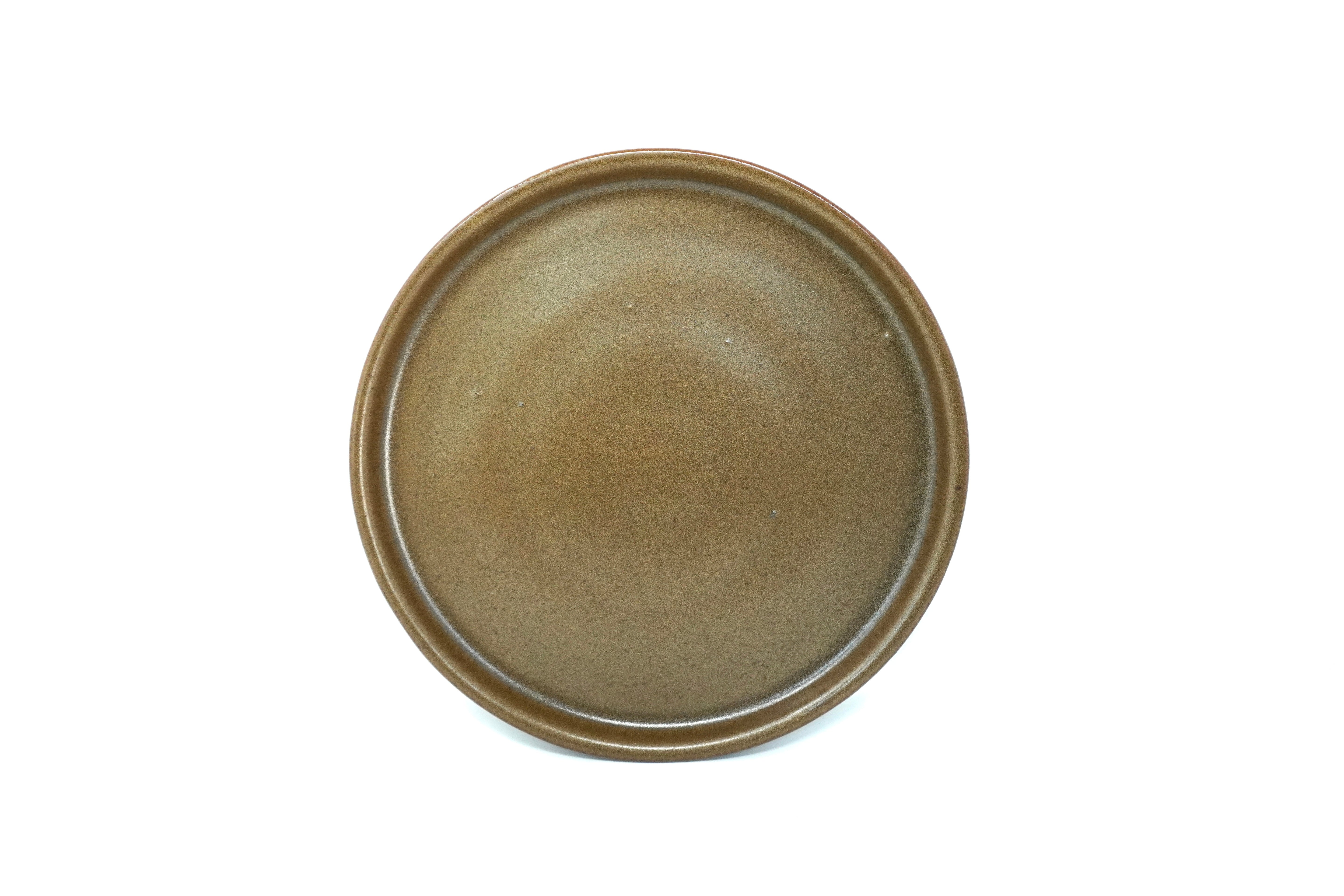 Café mate | Plato trinche con pared Ø 26 cm línea rústica