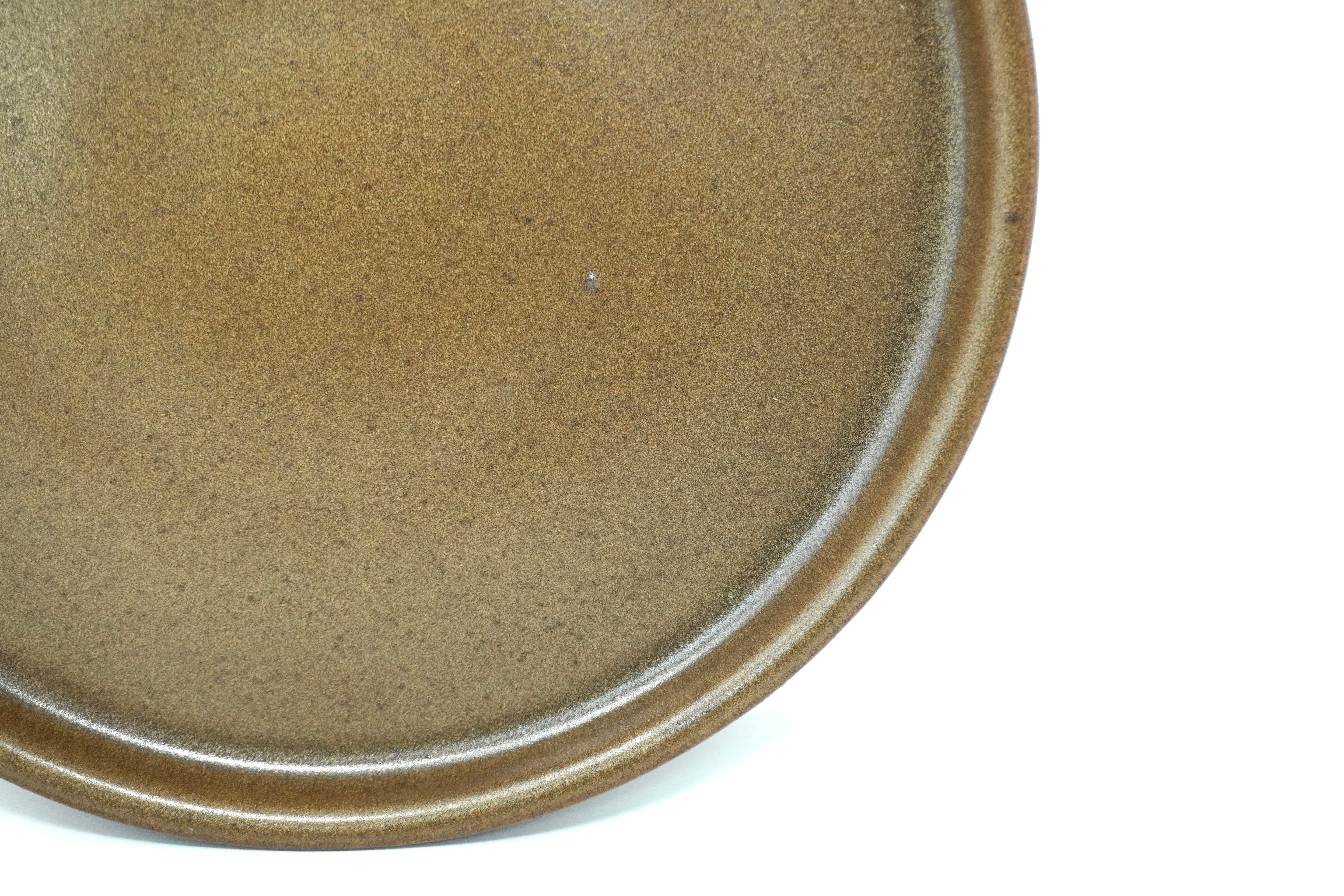 Café mate | Plato trinche con pared Ø 26 cm línea rústica